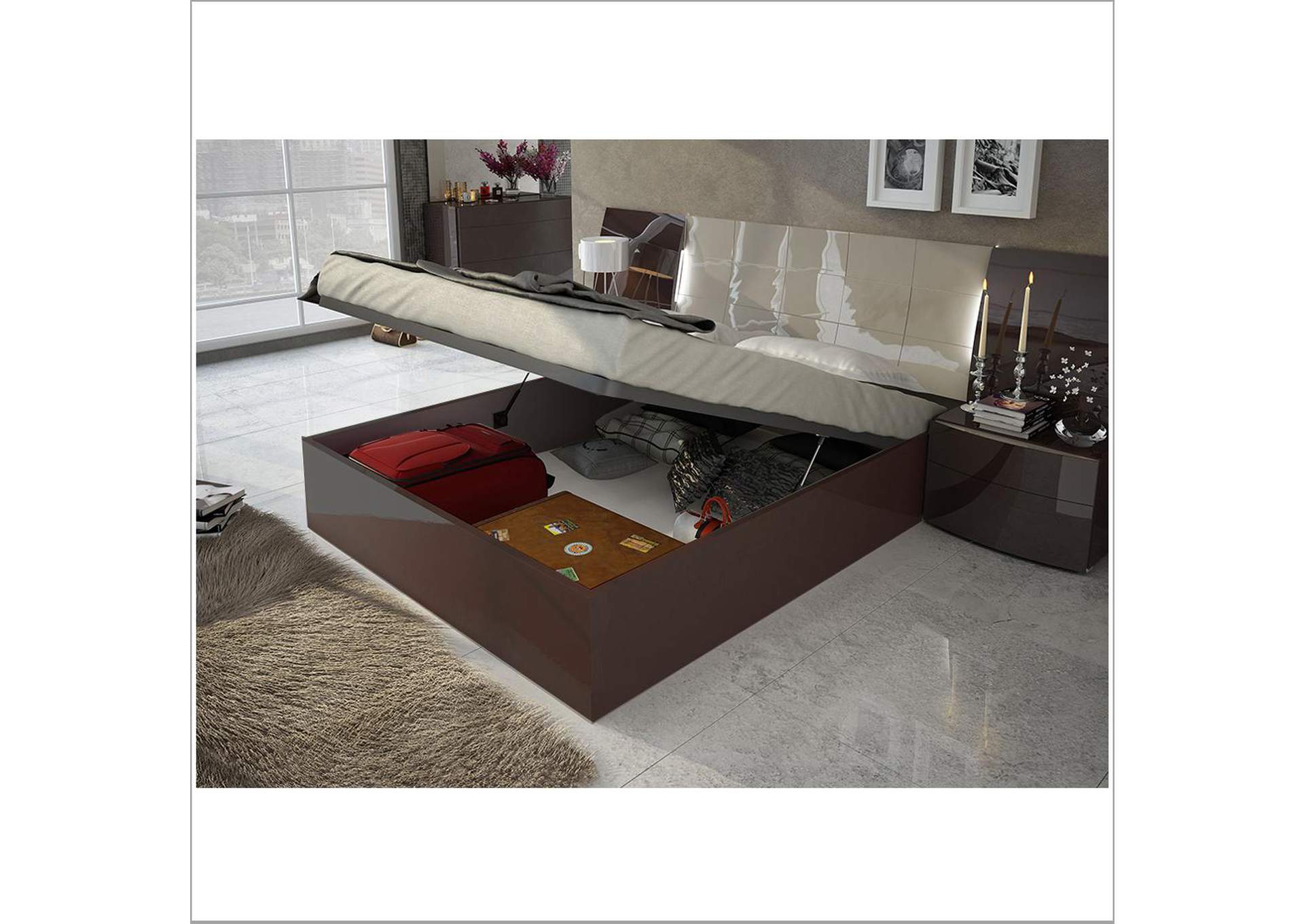 Barcelona Bed SET,ESF Wholesale Furniture