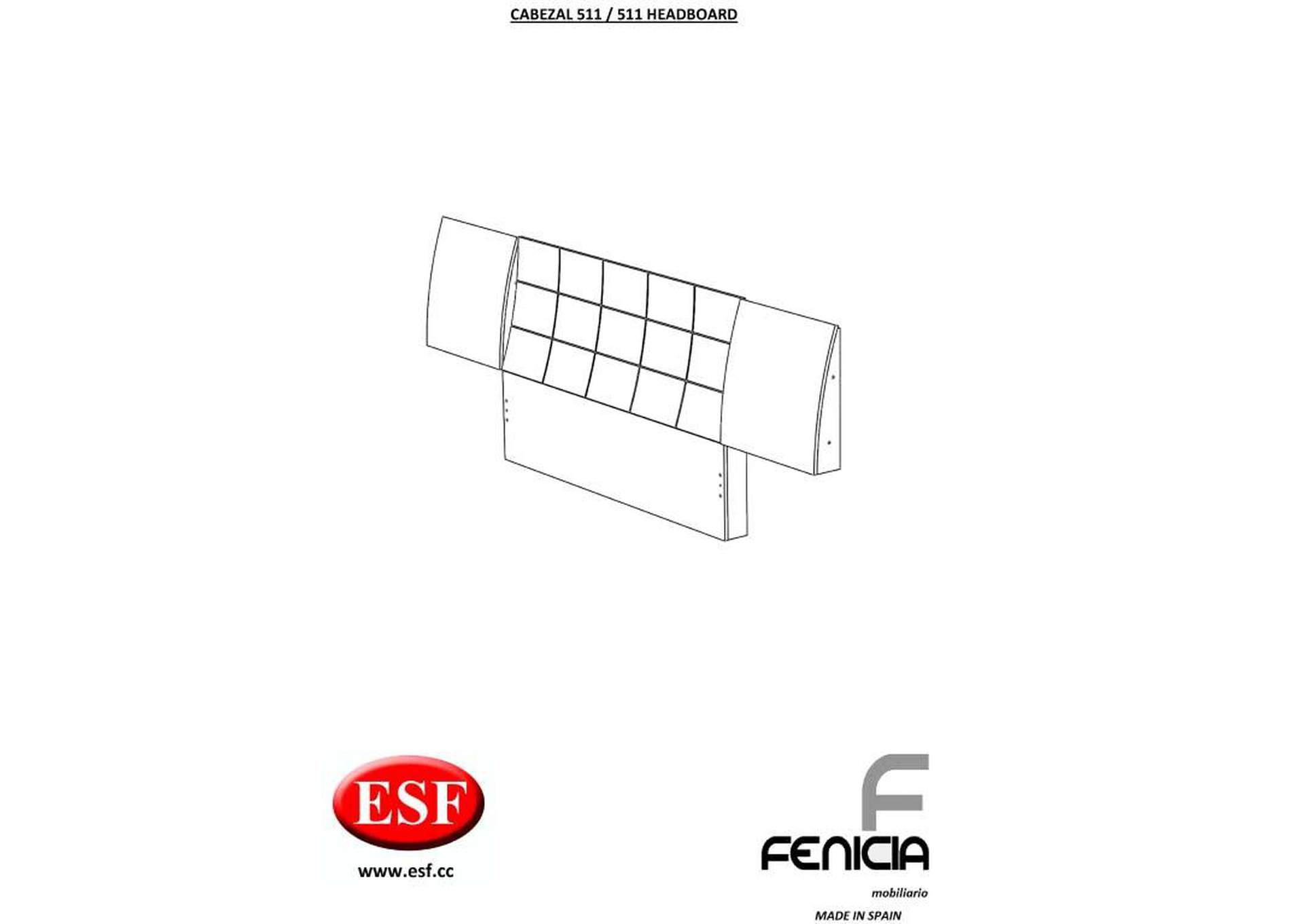 Barcelona Bed SET,ESF Wholesale Furniture