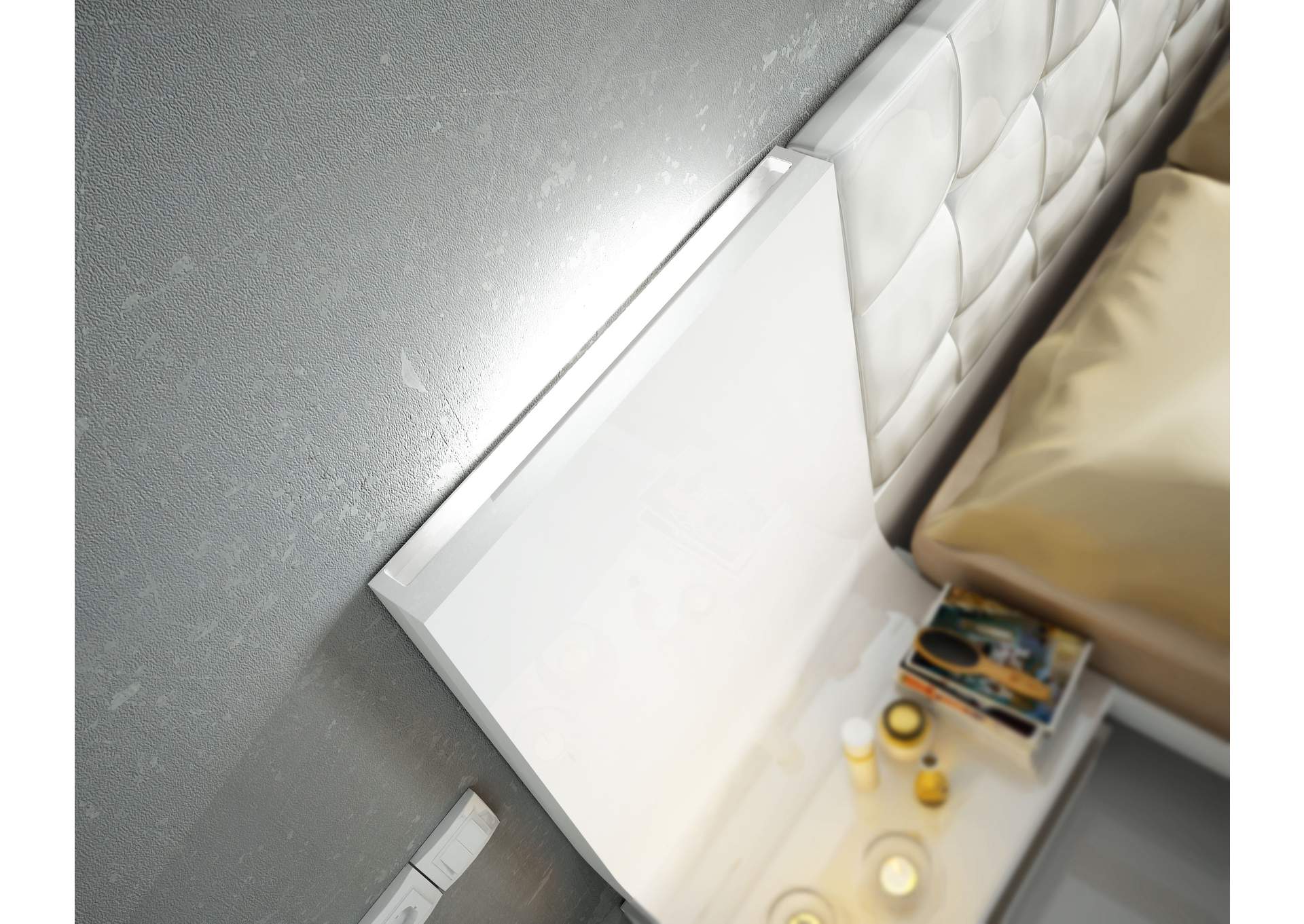 Granada Queen Storage Bed,ESF Wholesale Furniture