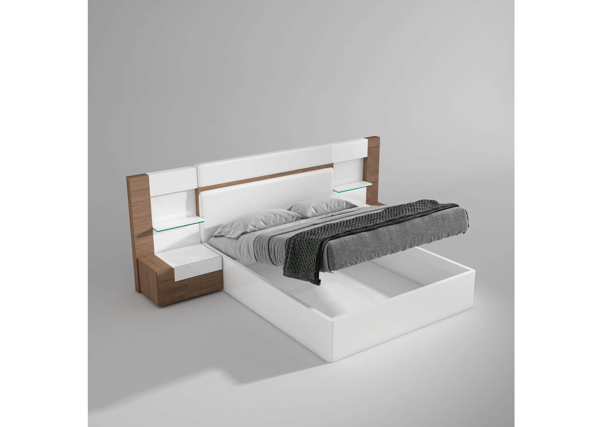 Mar Bed King W - Storage,ESF Wholesale Furniture