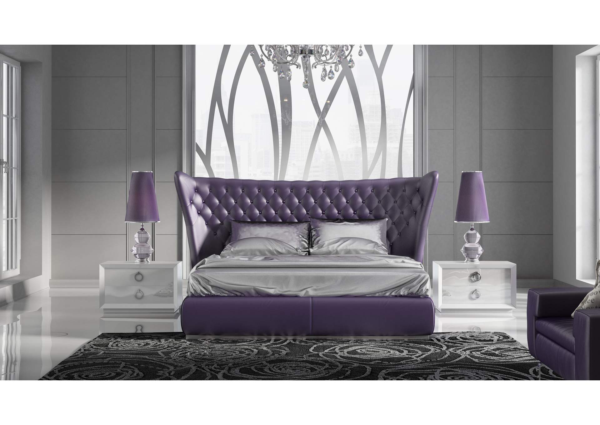 Miami Bed SET,ESF Wholesale Furniture