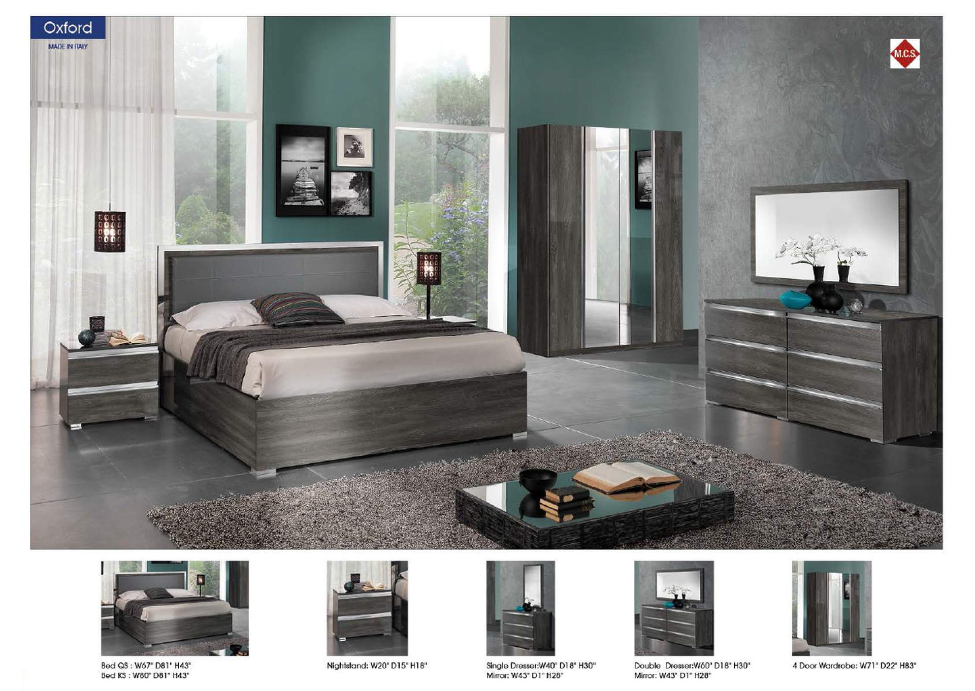 Oxford Bedroom SET,ESF Wholesale Furniture