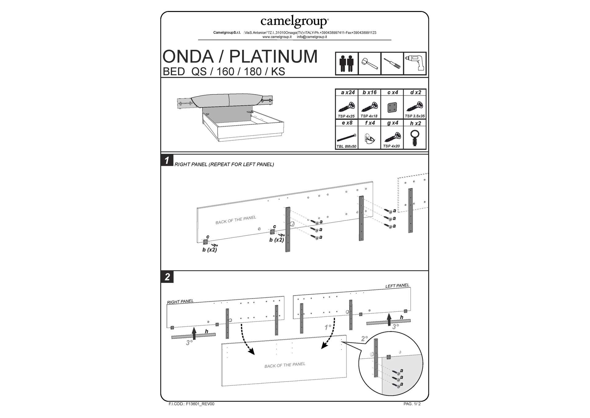 Platinum Drop Bed Silver Birch SET,ESF Wholesale Furniture