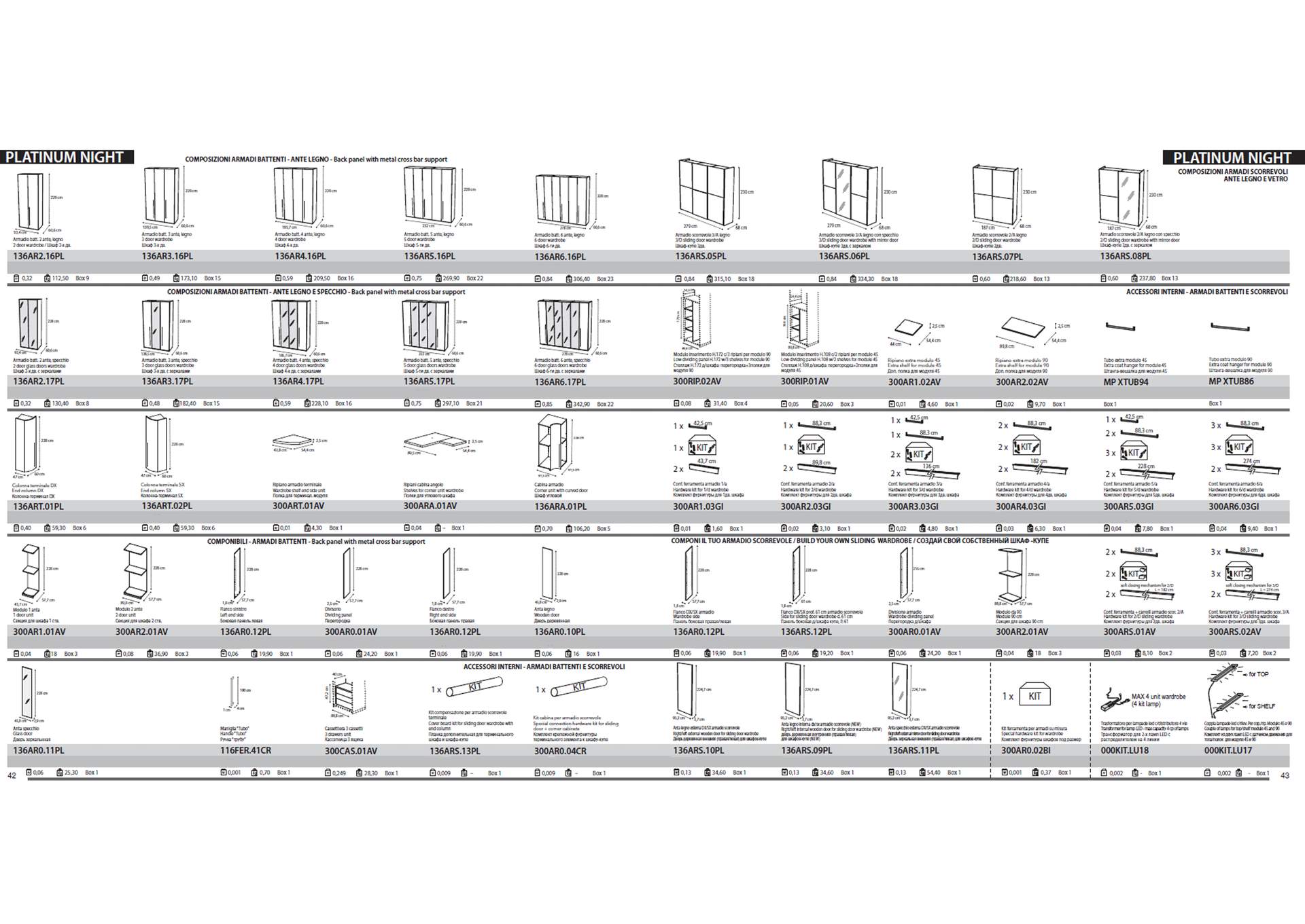 Platinum Legno Bedroom Silver Birch SET,ESF Wholesale Furniture