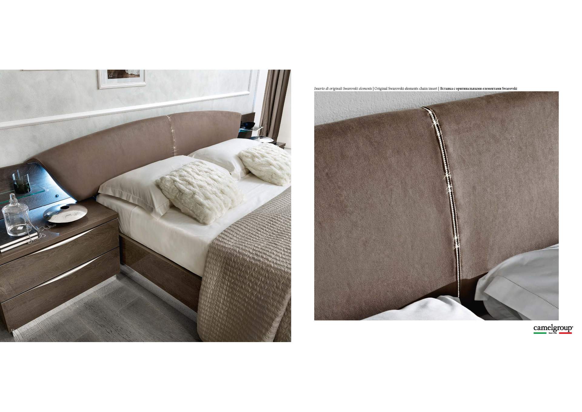 Platinum Drop Bed Silver Birch SET,ESF Wholesale Furniture