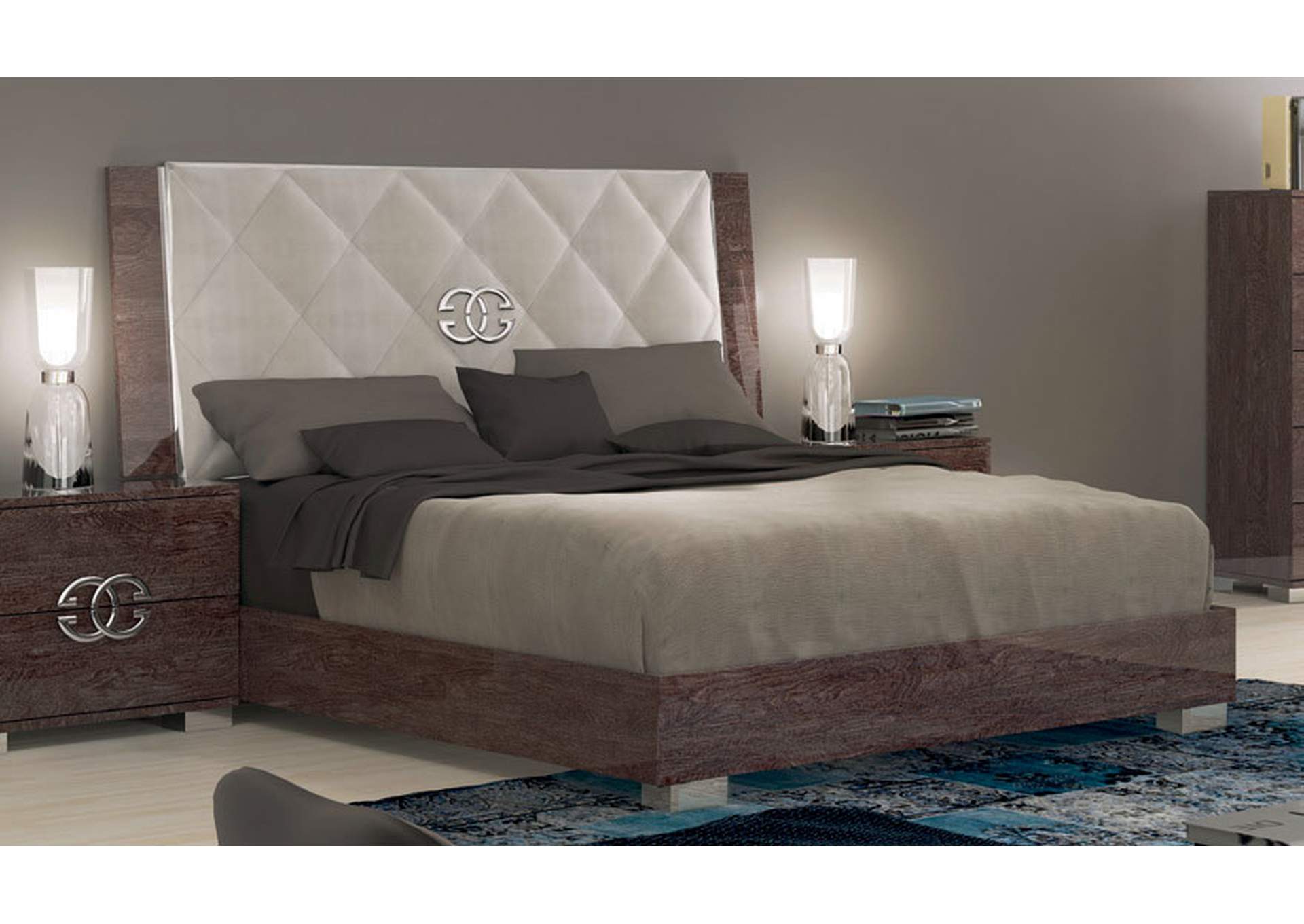 Prestige Deluxe King Bed,ESF Wholesale Furniture