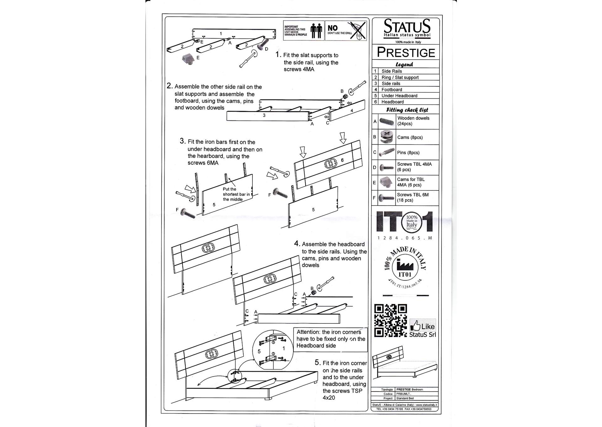 Prestige Deluxe King Bed,ESF Wholesale Furniture
