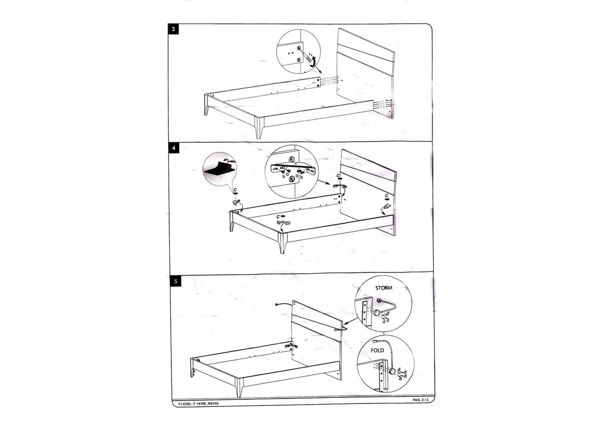 Storm Bed SET,ESF Wholesale Furniture