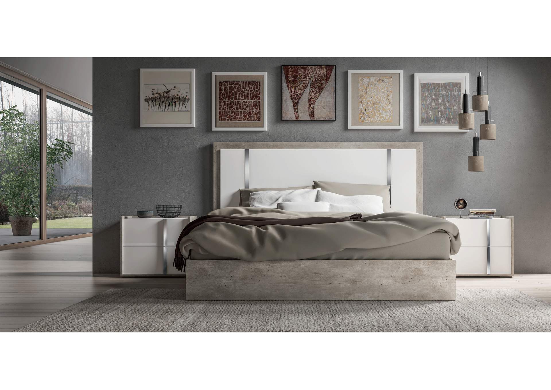 Treviso Queen Bed Size,ESF Wholesale Furniture