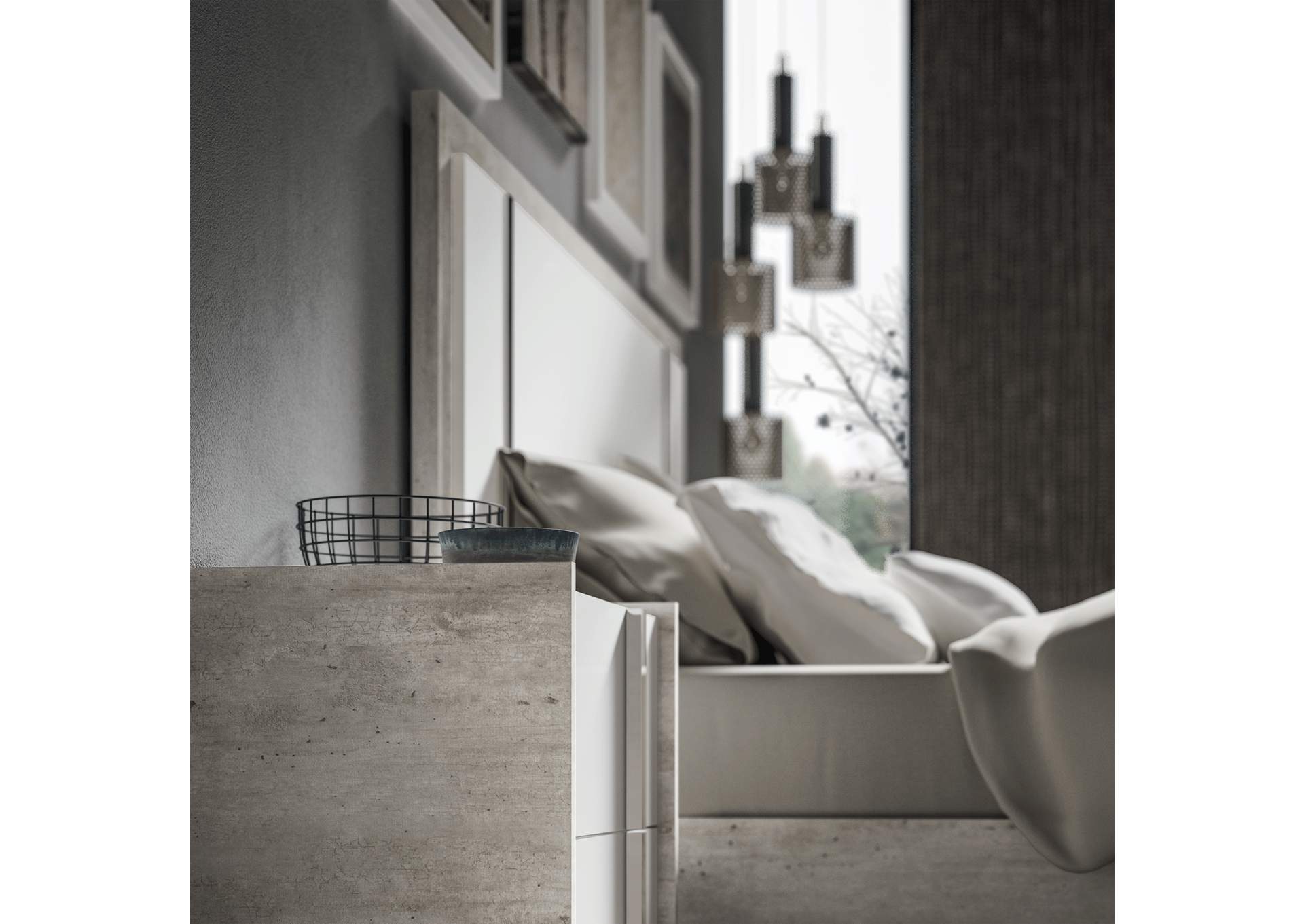 Treviso Queen Bed Size,ESF Wholesale Furniture