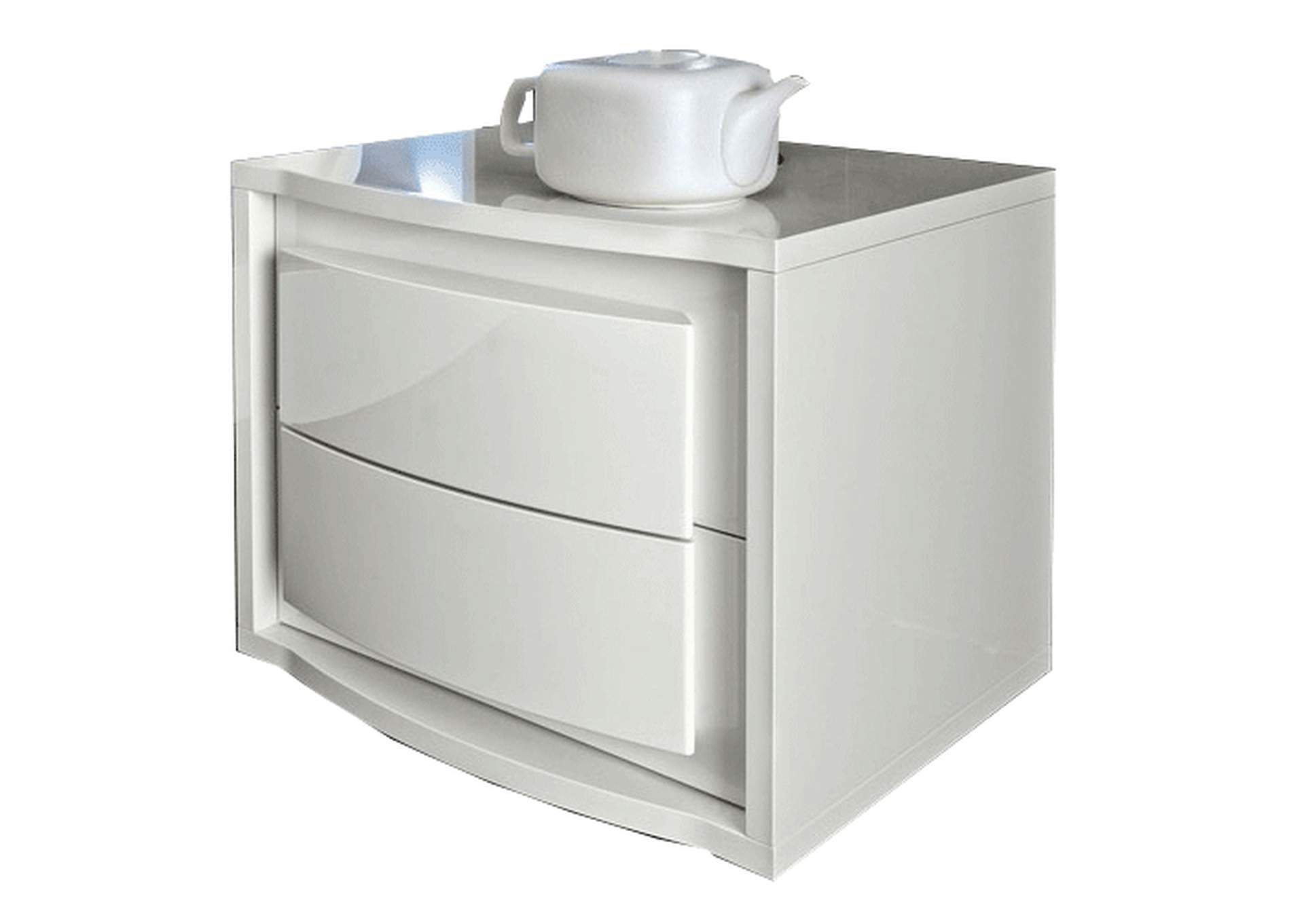 Dama Bianca Nightstand SET,ESF Wholesale Furniture