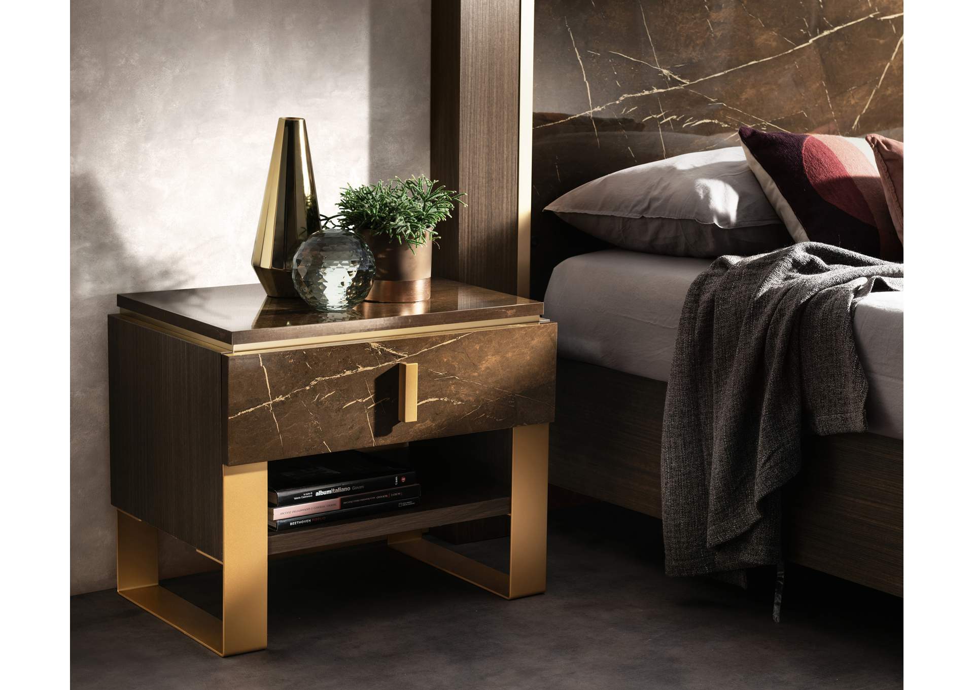 Essenza Nightstand SET,ESF Wholesale Furniture