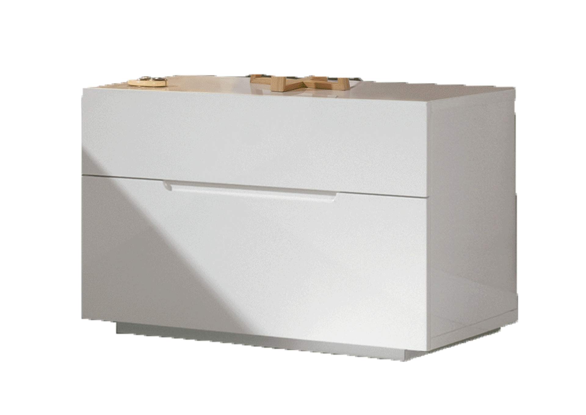 M 100 Nightstand White SET,ESF Wholesale Furniture