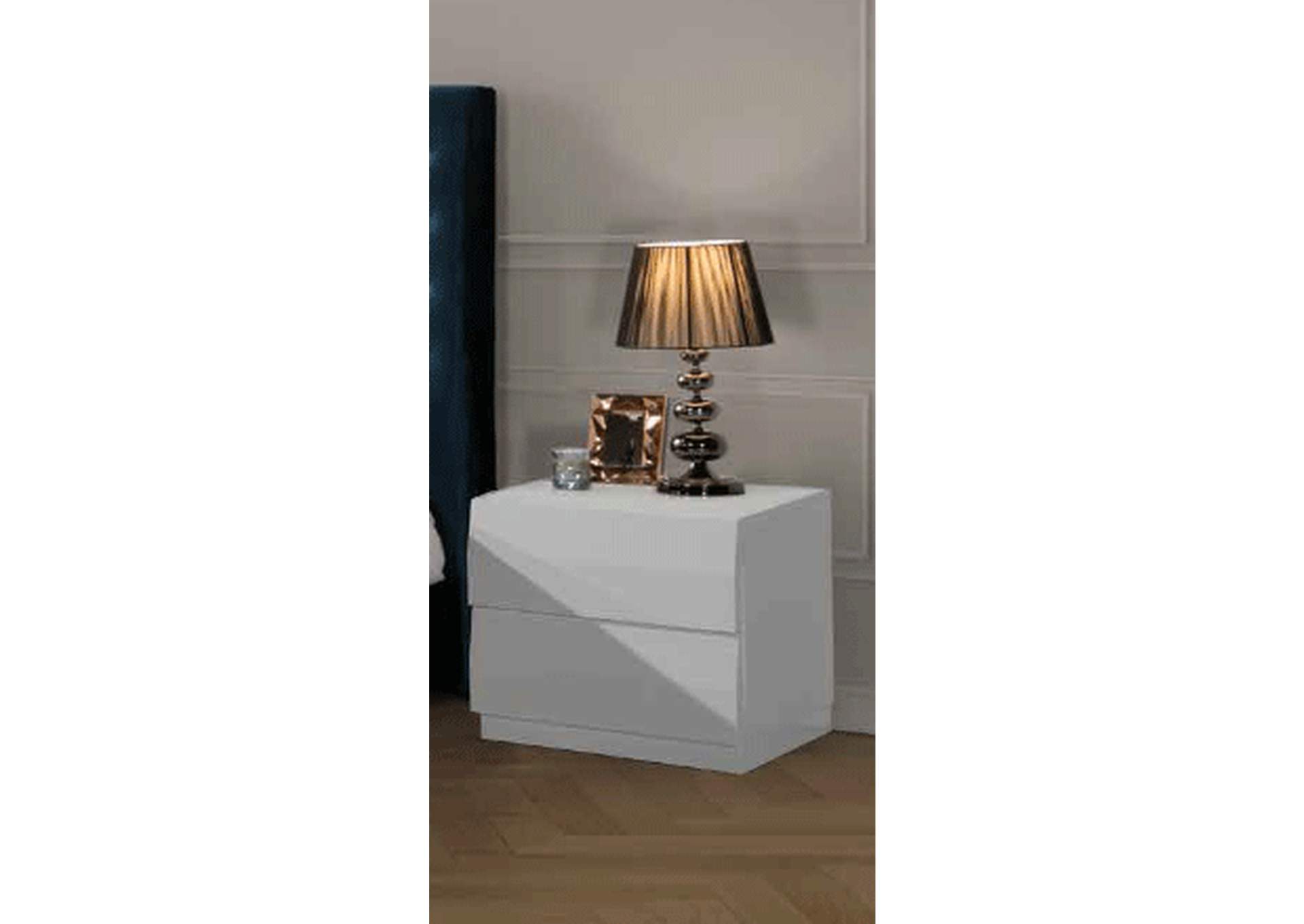 M-152 Nightstand White SET,ESF Wholesale Furniture