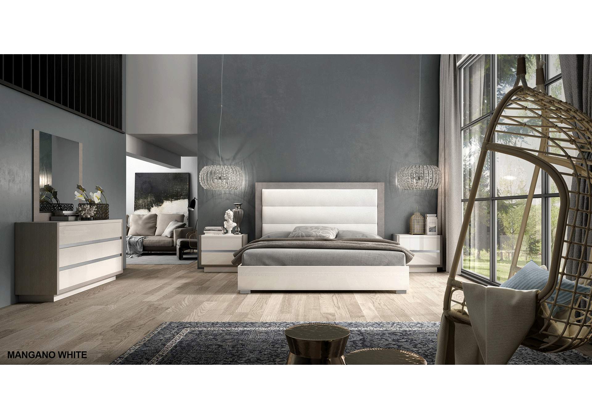 Mangano Nightstand,ESF Wholesale Furniture