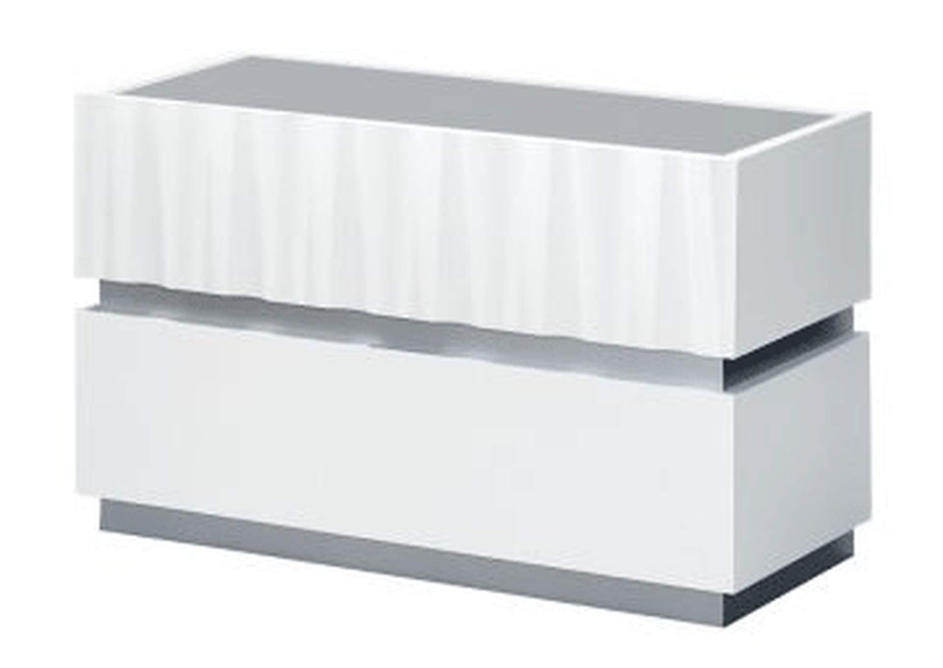 Marina Nightstand White SET,ESF Wholesale Furniture