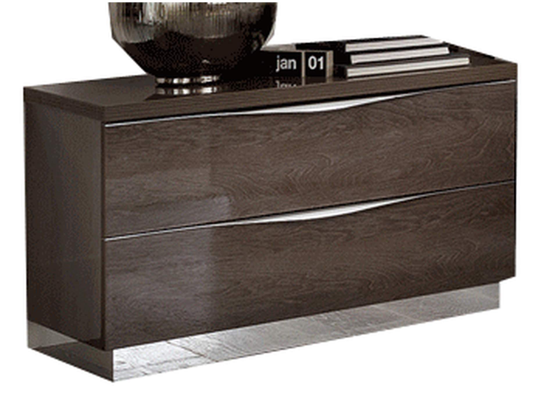 Platinum Legno Nightstand Silver Birch SET,ESF Wholesale Furniture