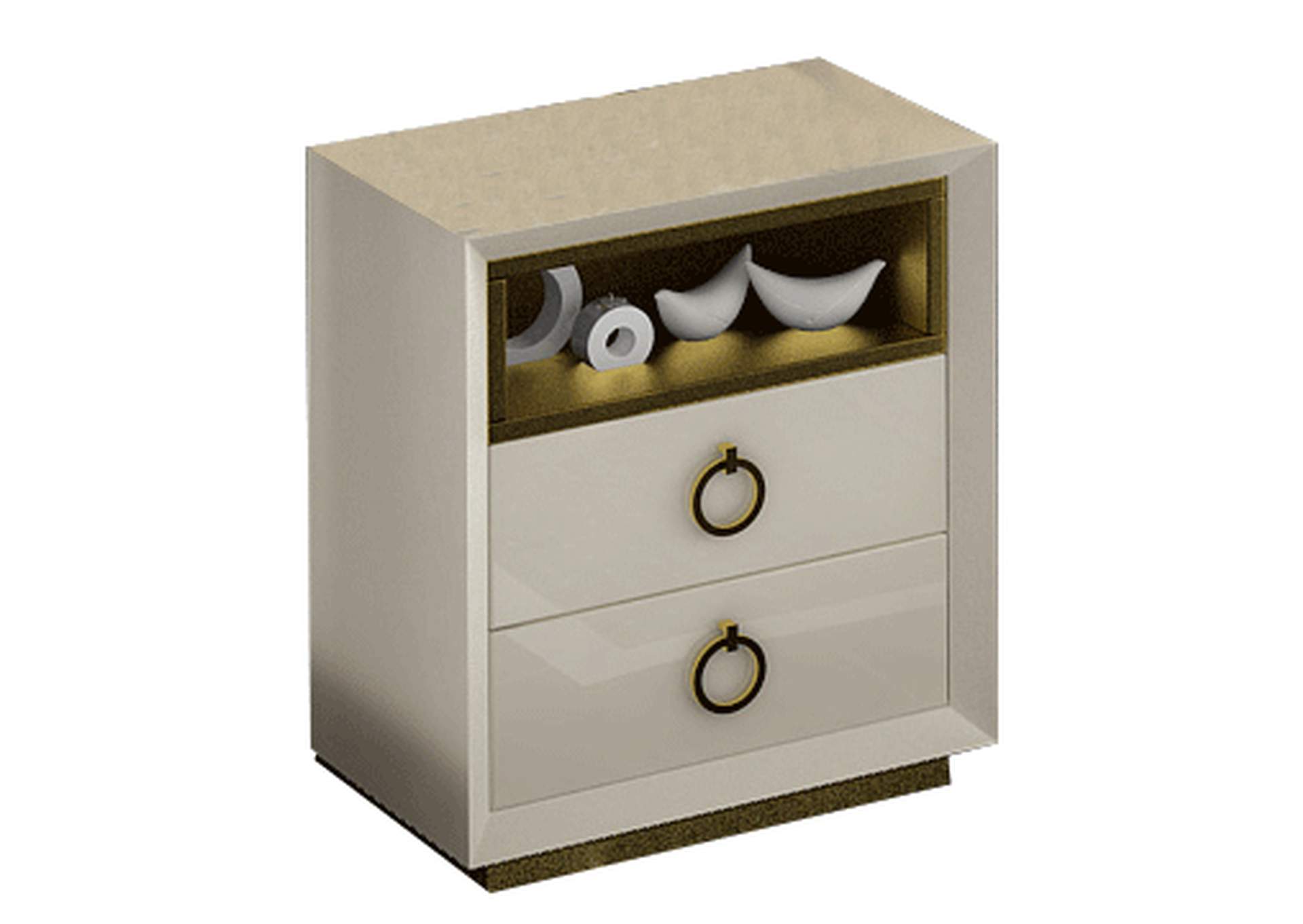 Velvet Nightstand SET,ESF Wholesale Furniture