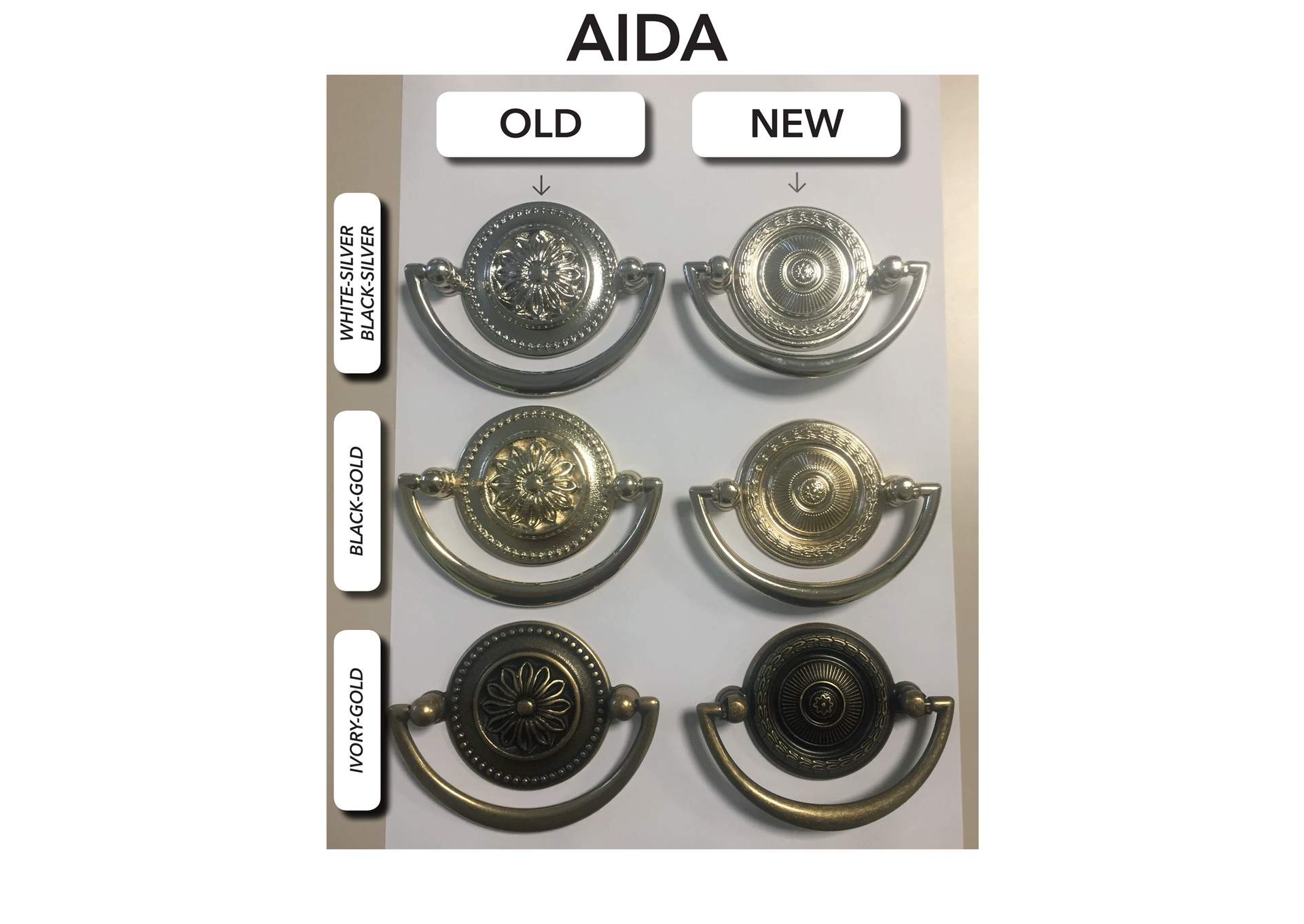 Aida Ivory 2 Door Wardrobe SET,ESF Wholesale Furniture