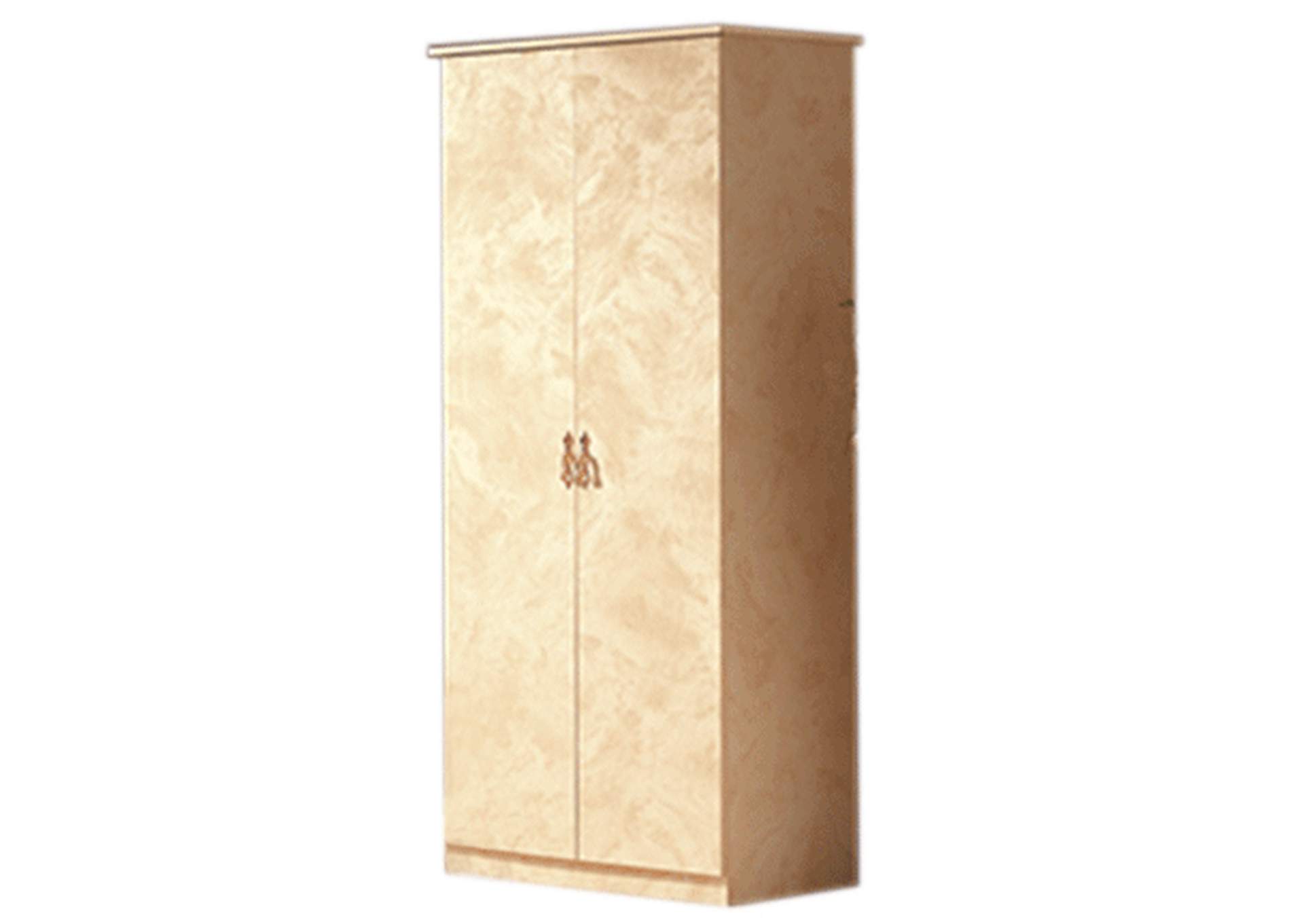 Barocco Ivory 2 Door Wardrobe SET,ESF Wholesale Furniture