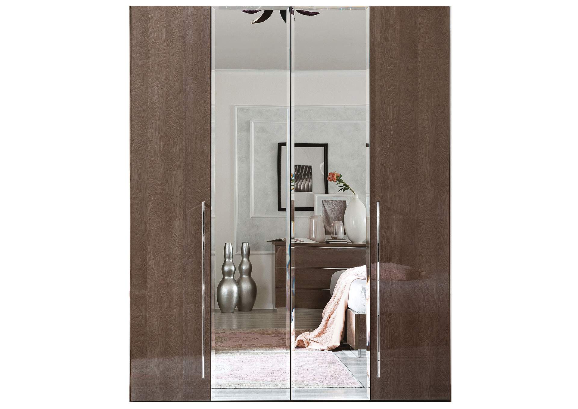 Platinum 4 Door Wardrobe SET,ESF Wholesale Furniture