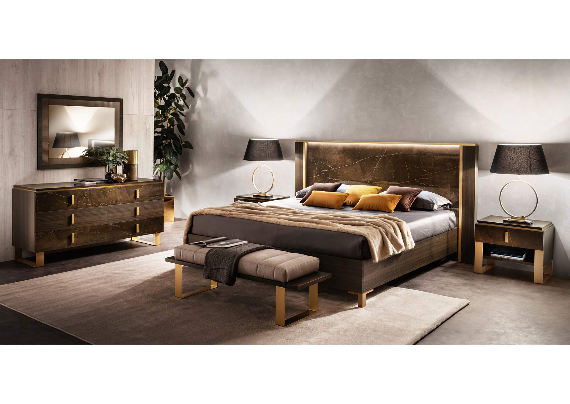 Essenza Bedroom By Arredo Classic, Italy SET,ESF Wholesale Furniture