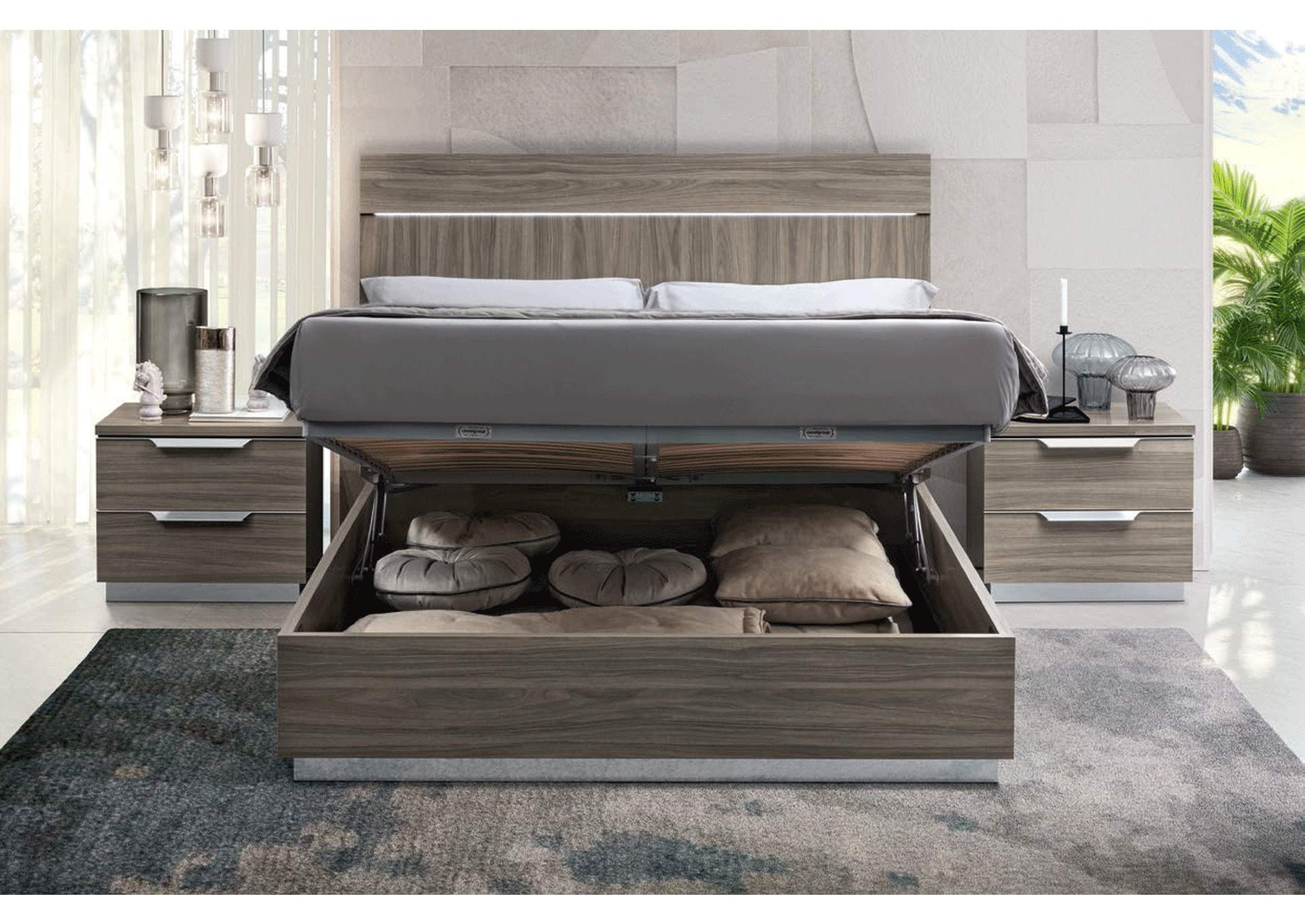 Kroma Bedroom Grey By Camel Group Italy SET,ESF Wholesale Furniture