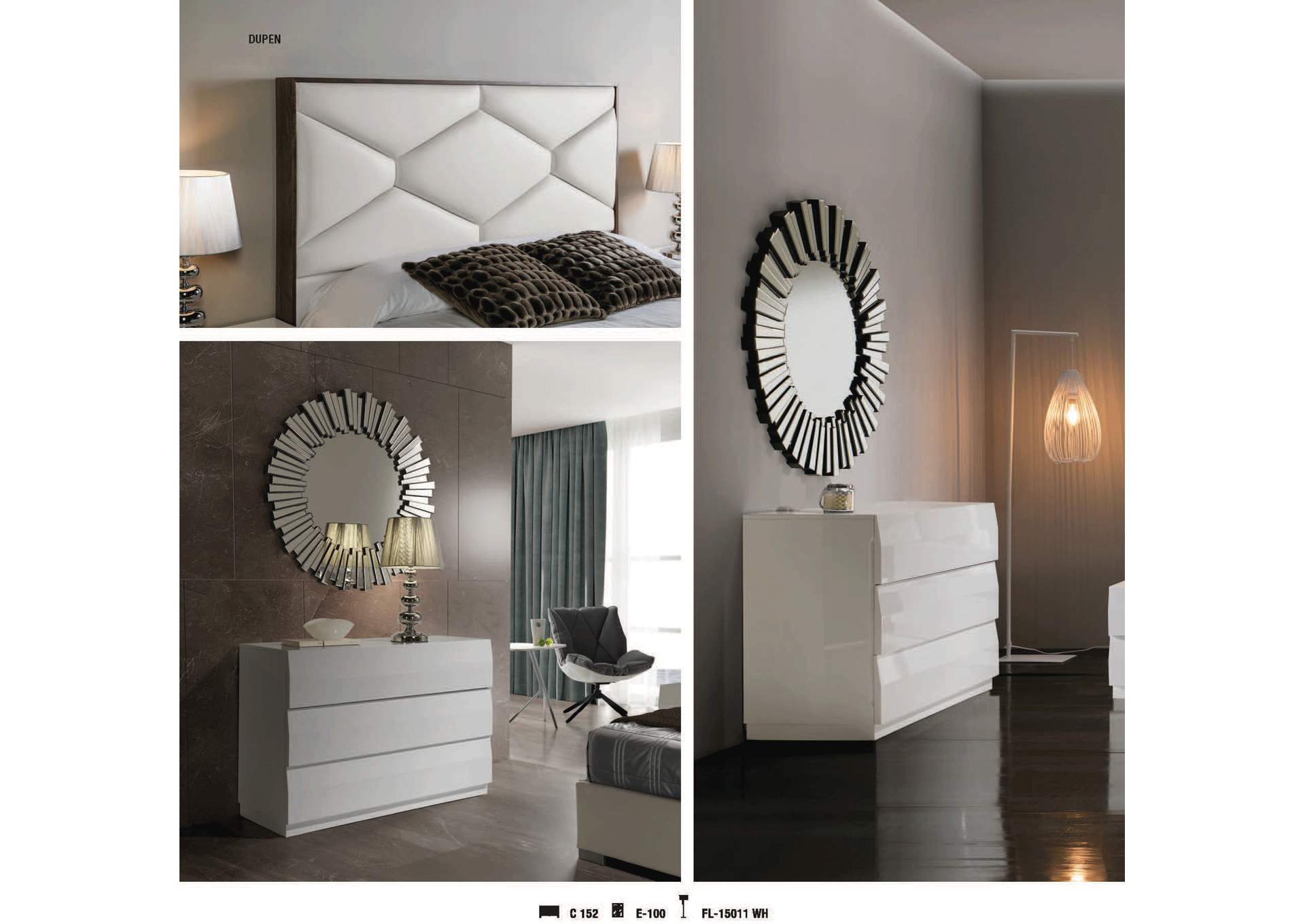 Martina Queen Size Bed with Storage,ESF Wholesale Furniture