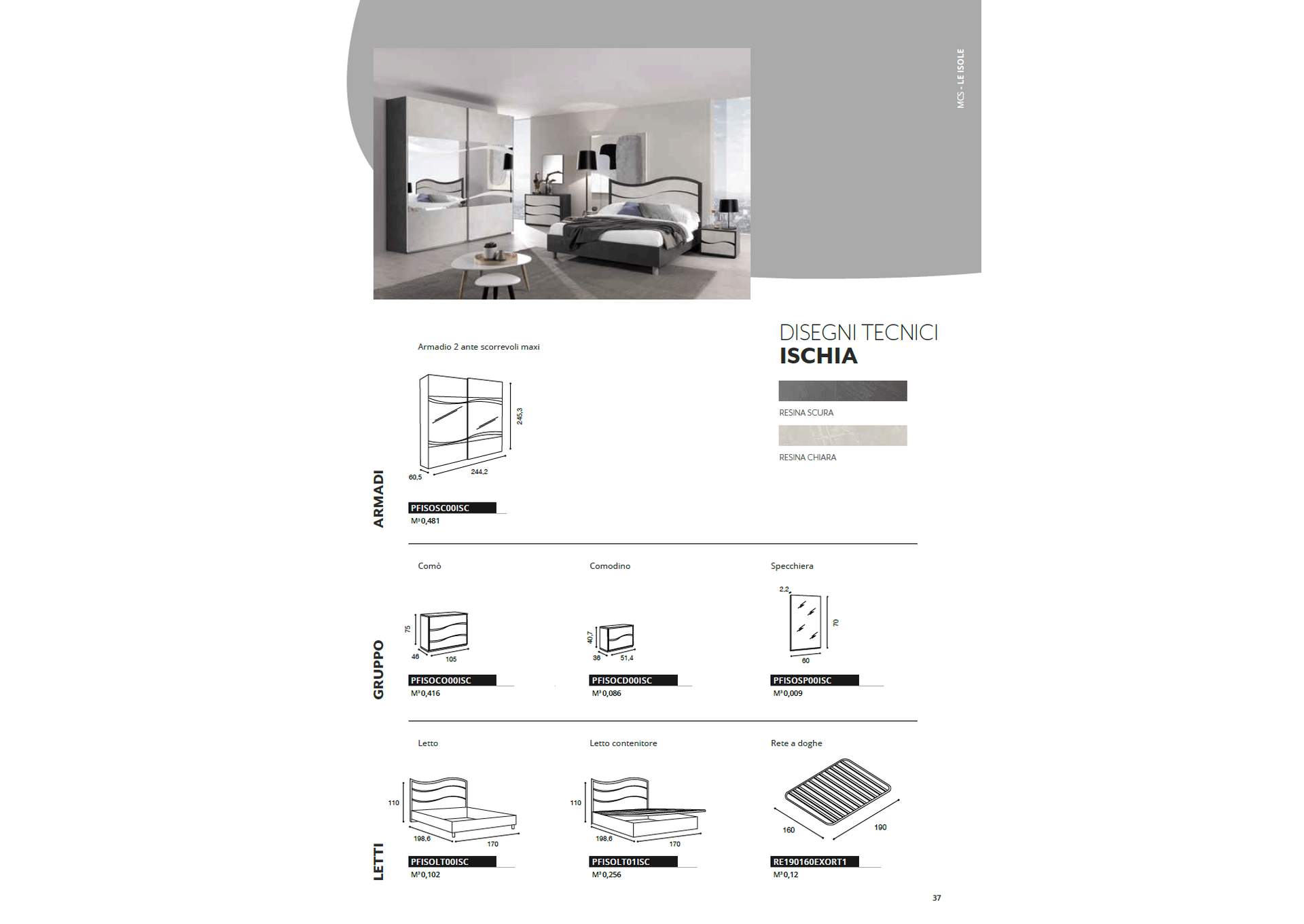 Ischia Single Dresser,ESF Wholesale Furniture