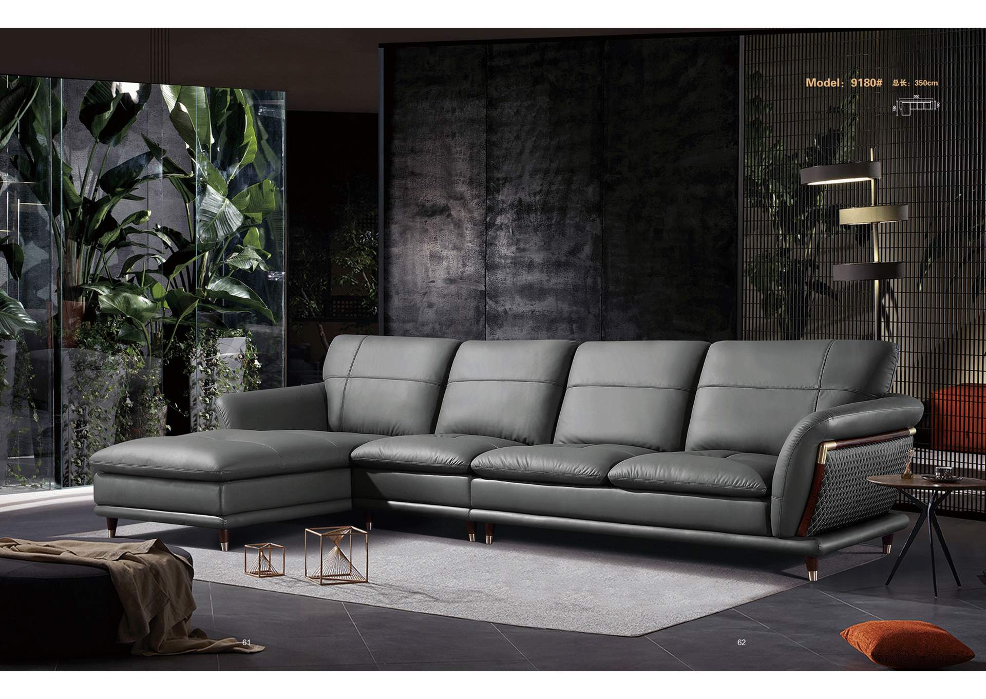 9180 Sectional Left SET,ESF Wholesale Furniture