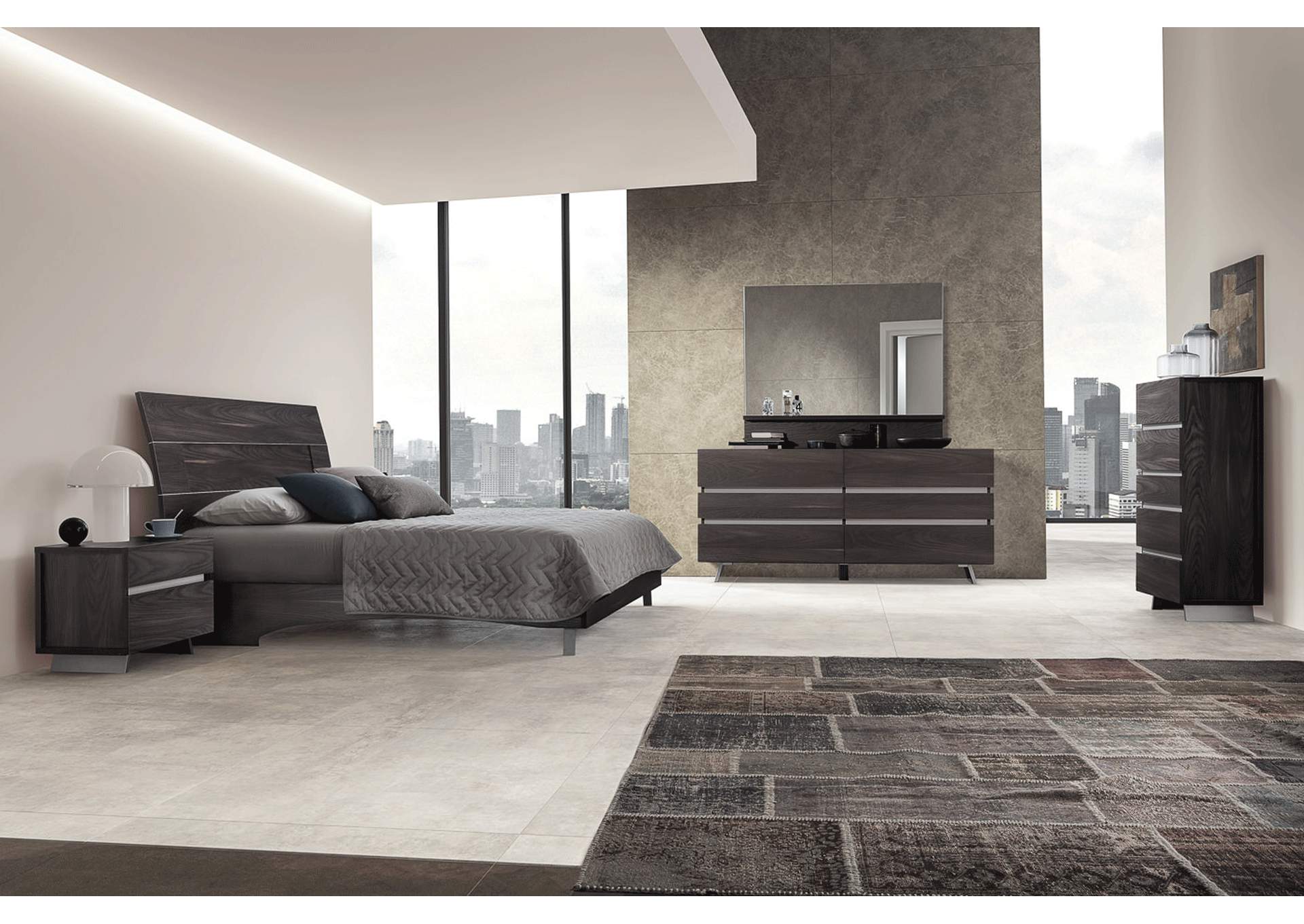 Special Order Colors, Grey/Silver New Star Double Dresser,ESF Wholesale Furniture