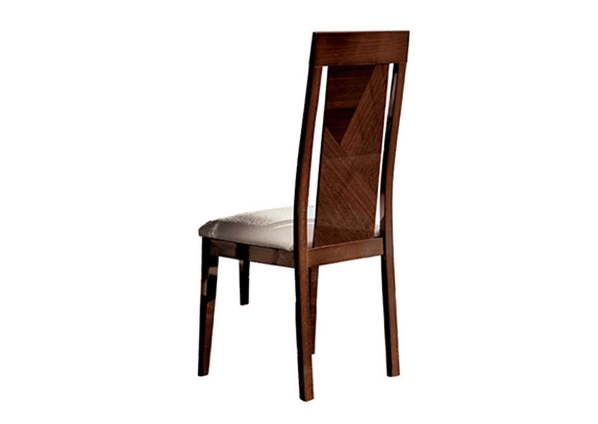 Capri Walnut Side Dining Chair [Set of 2],ESF Wholesale Furniture