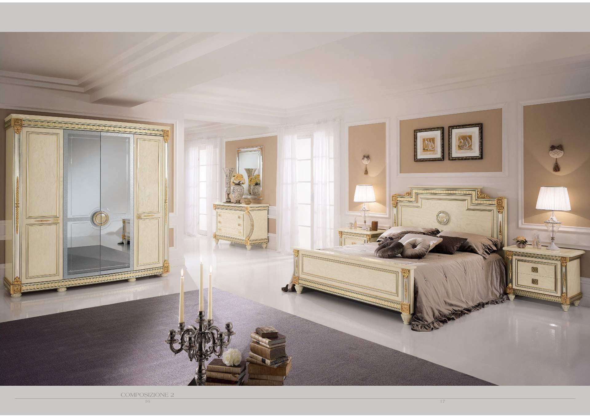 Liberty Queen Bed,ESF Wholesale Furniture