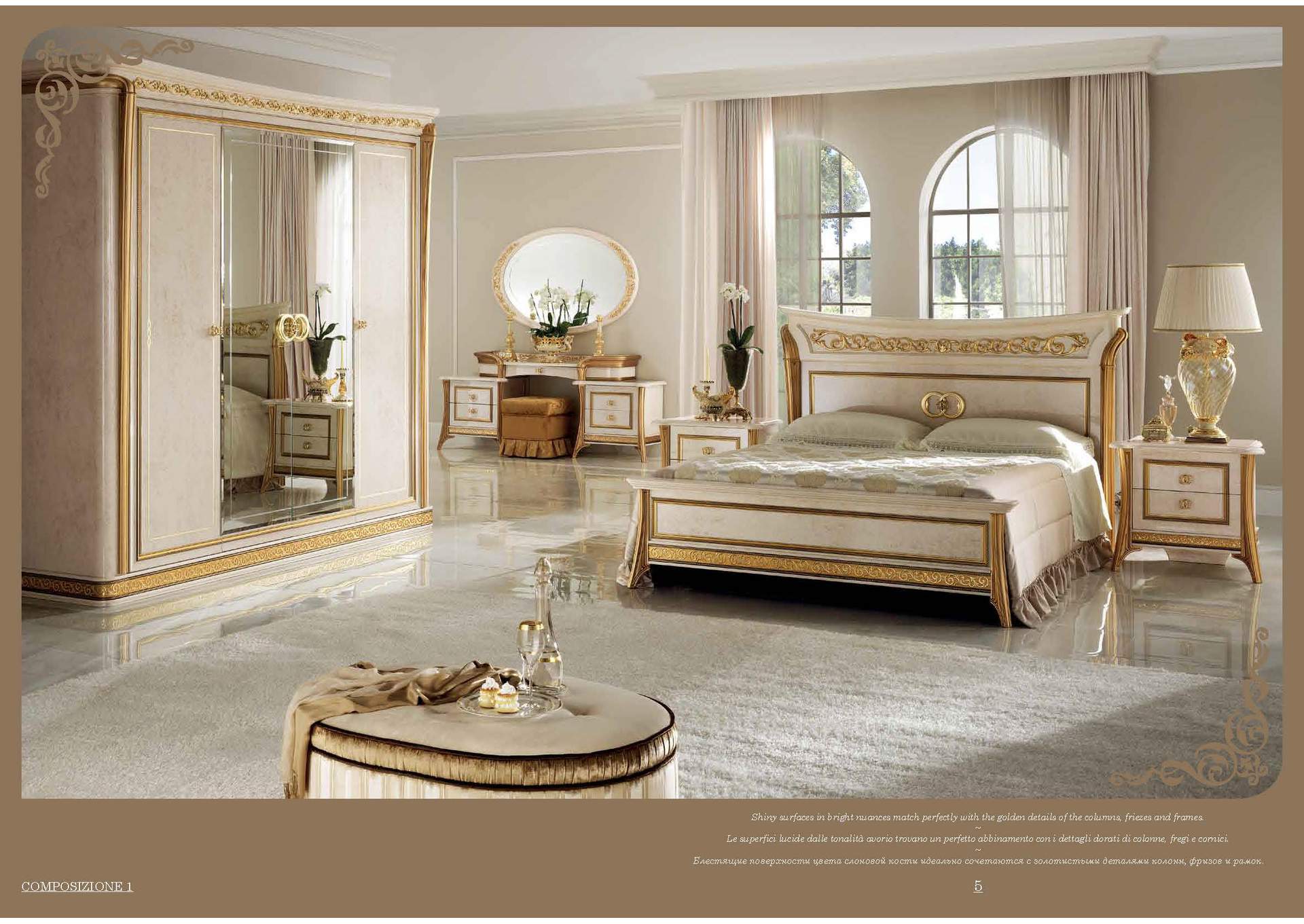 Melodia Bed SET,ESF Wholesale Furniture