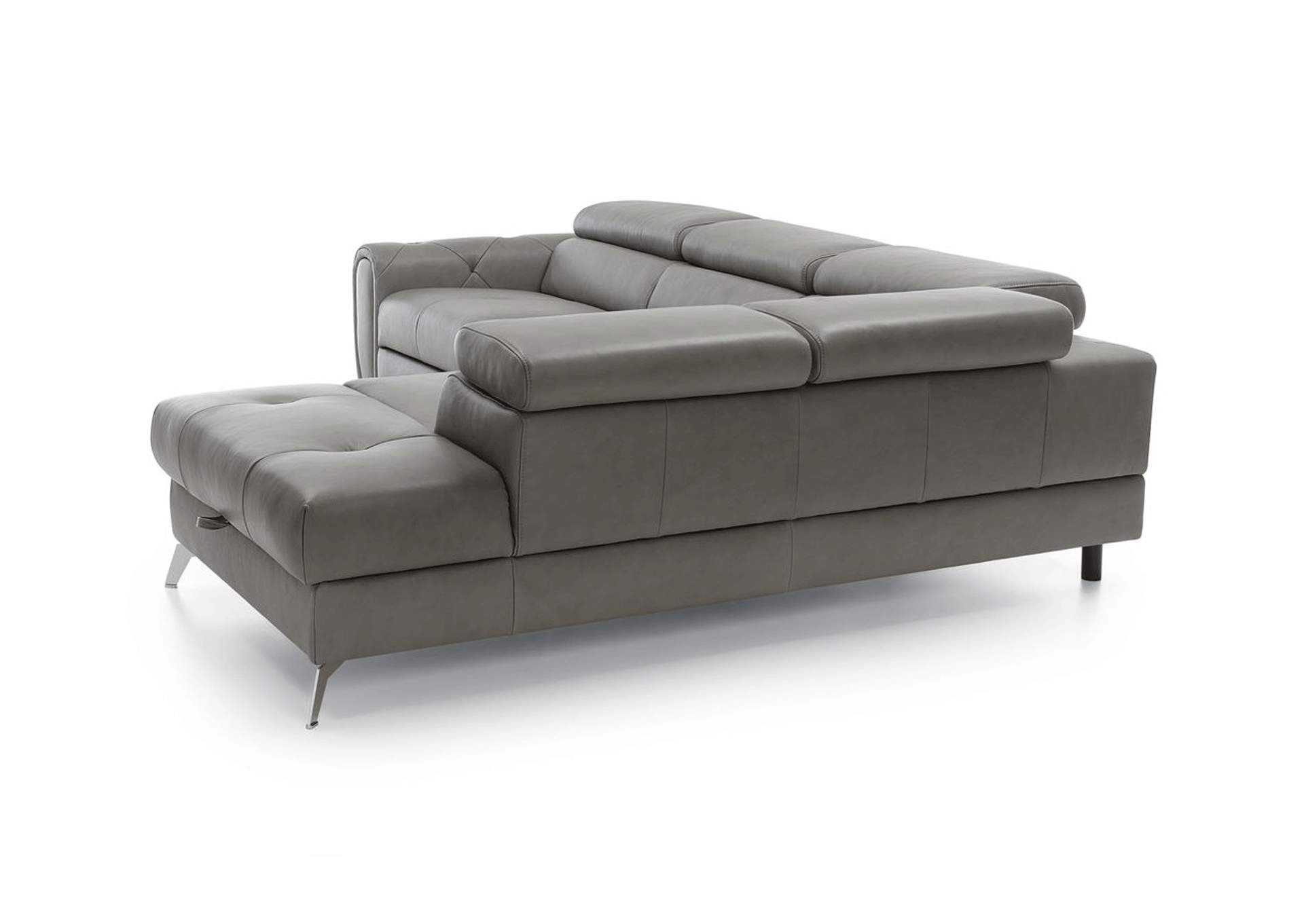 Grey/Silver Camelia Sectional Right,ESF Wholesale Furniture