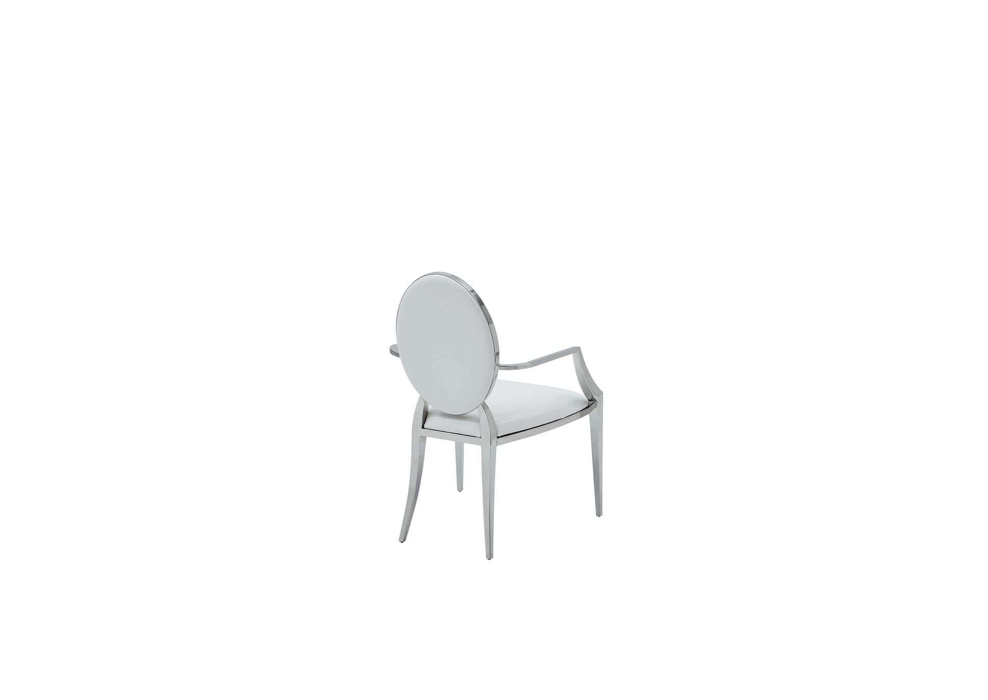 110 Dining Arm Chair White,ESF Wholesale Furniture