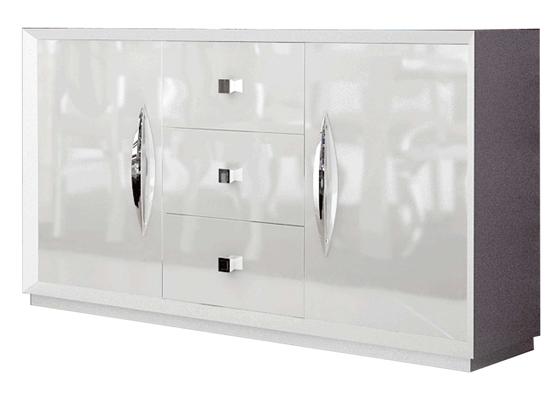 Carmen Buffet White SET,ESF Wholesale Furniture