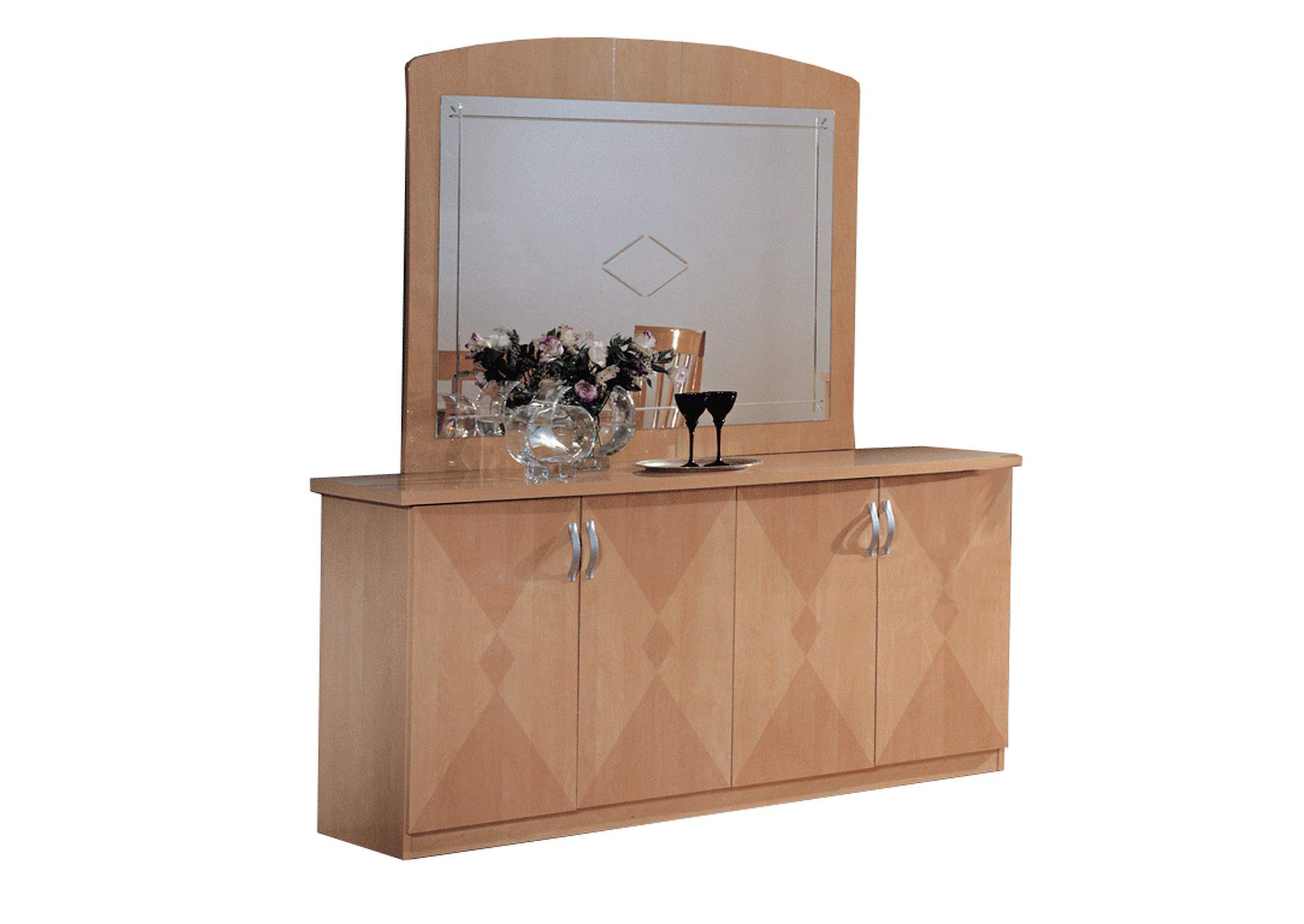 Elena 4 Door Buffet SET,ESF Wholesale Furniture