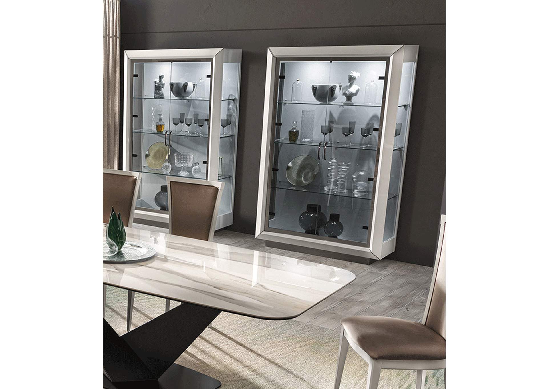 Elite White 2door China SET,ESF Wholesale Furniture