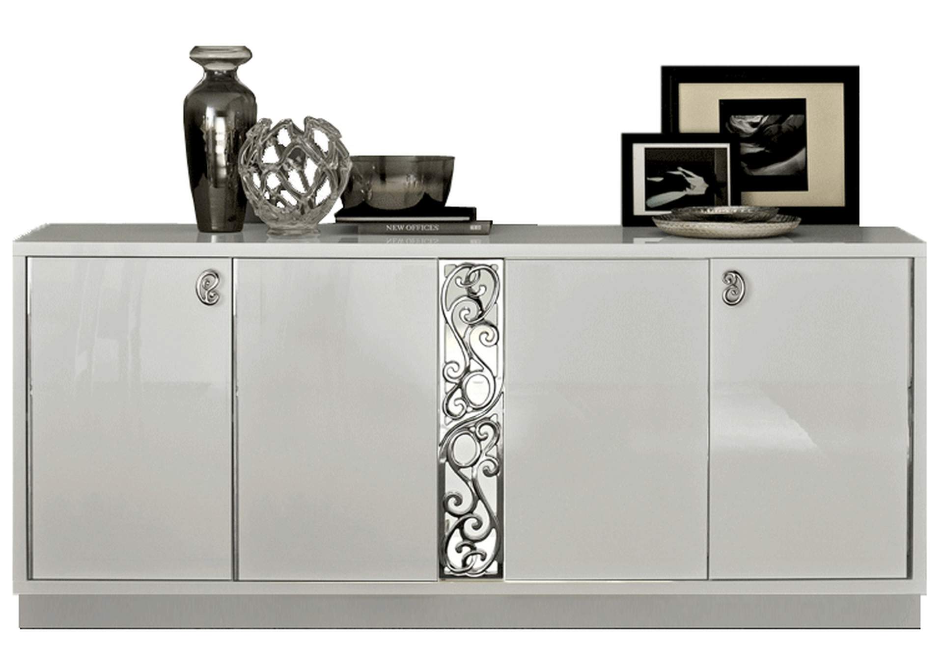 Roma 4-door Buffet White SET,ESF Wholesale Furniture