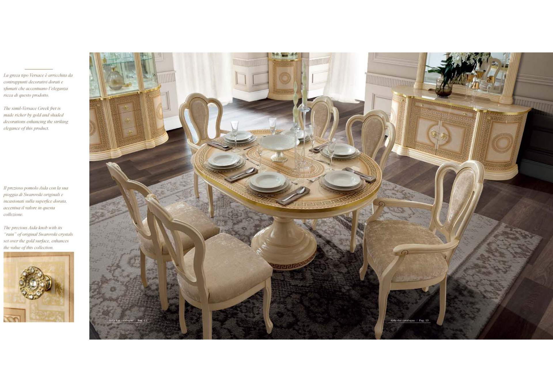 Aida Dining Table SET,ESF Wholesale Furniture