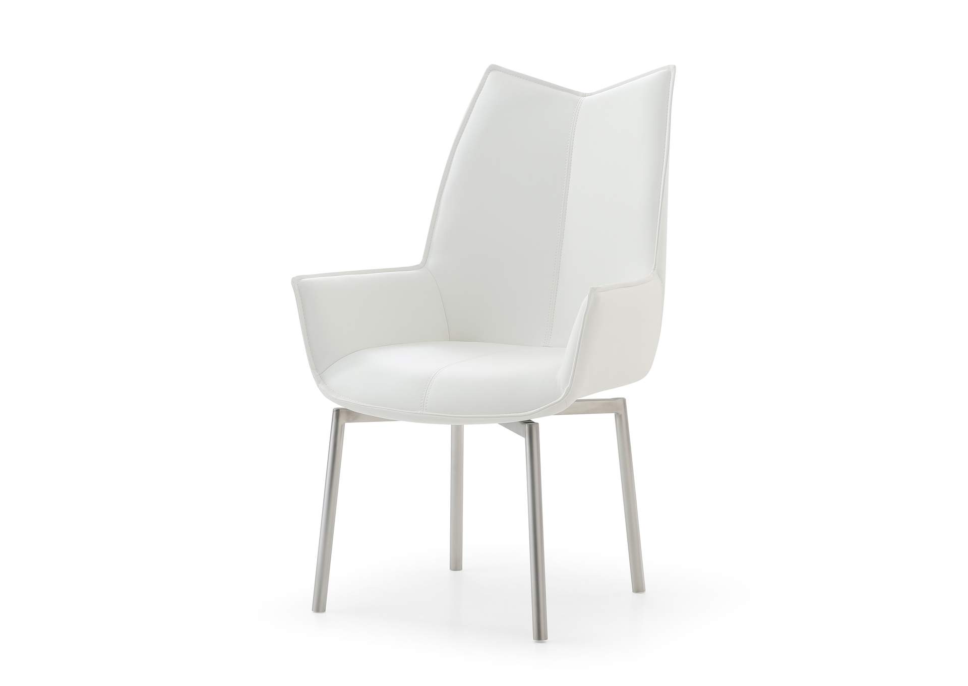 1218 Swivel Dining Chair White SET,ESF Wholesale Furniture