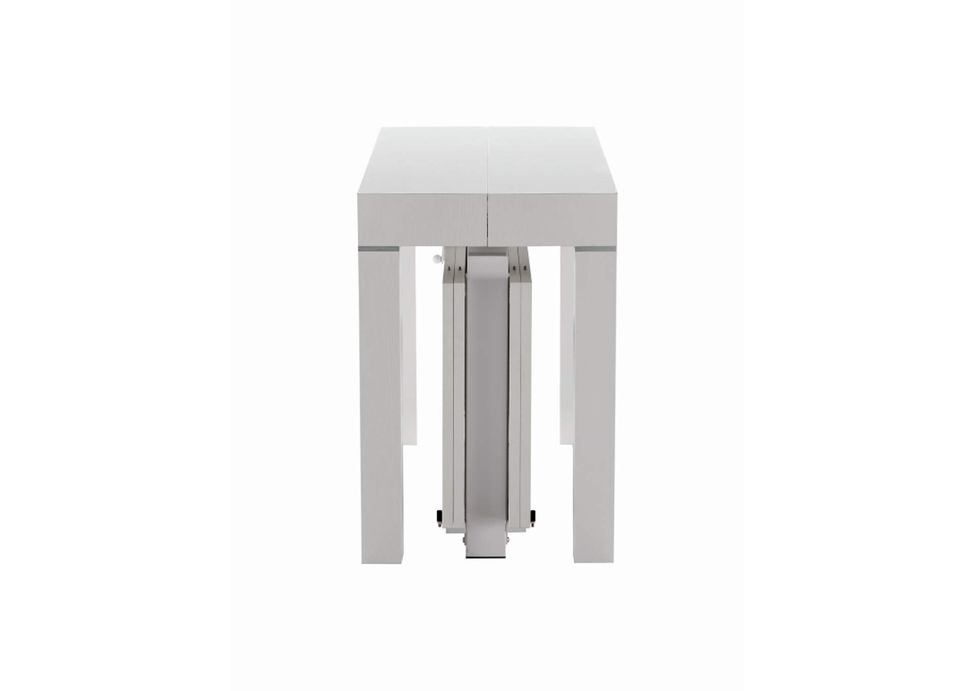 White 2241 Console/Dining Table,ESF Wholesale Furniture