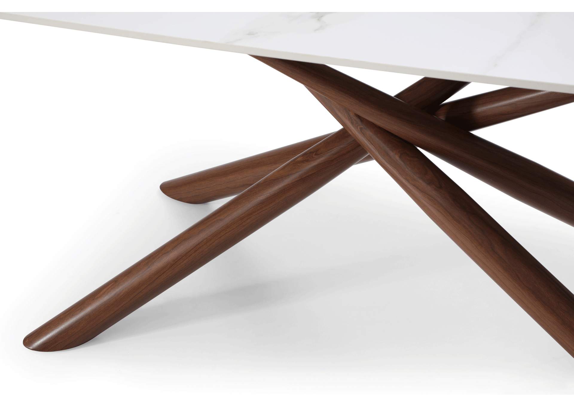 White, Brown/Wenge/Walnut 9063 Dining Table 71 W/2X12" Extension,ESF Wholesale Furniture