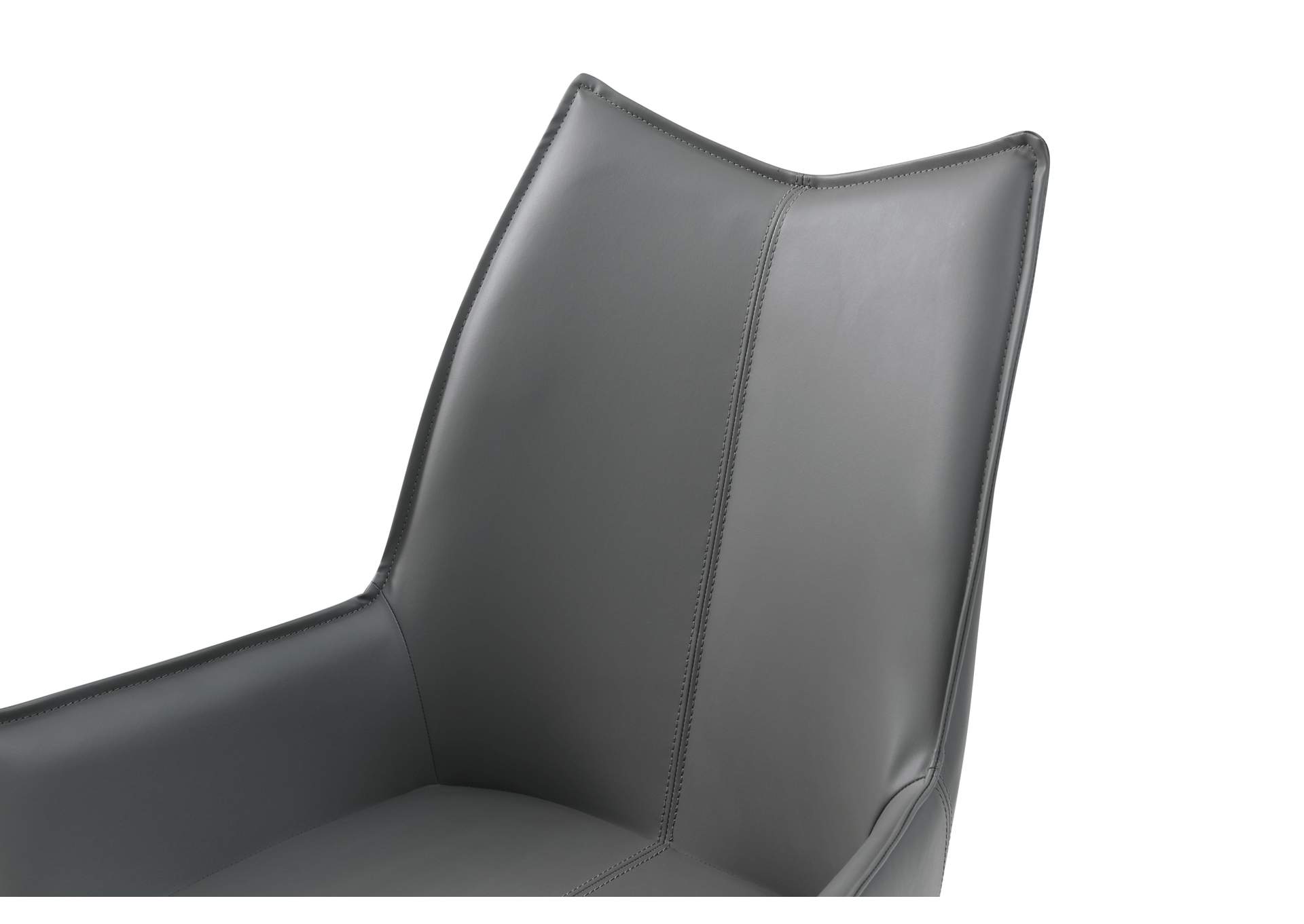 9437 Dining Table with 1218 Swivel Dark Grey Chair SET,ESF Wholesale Furniture