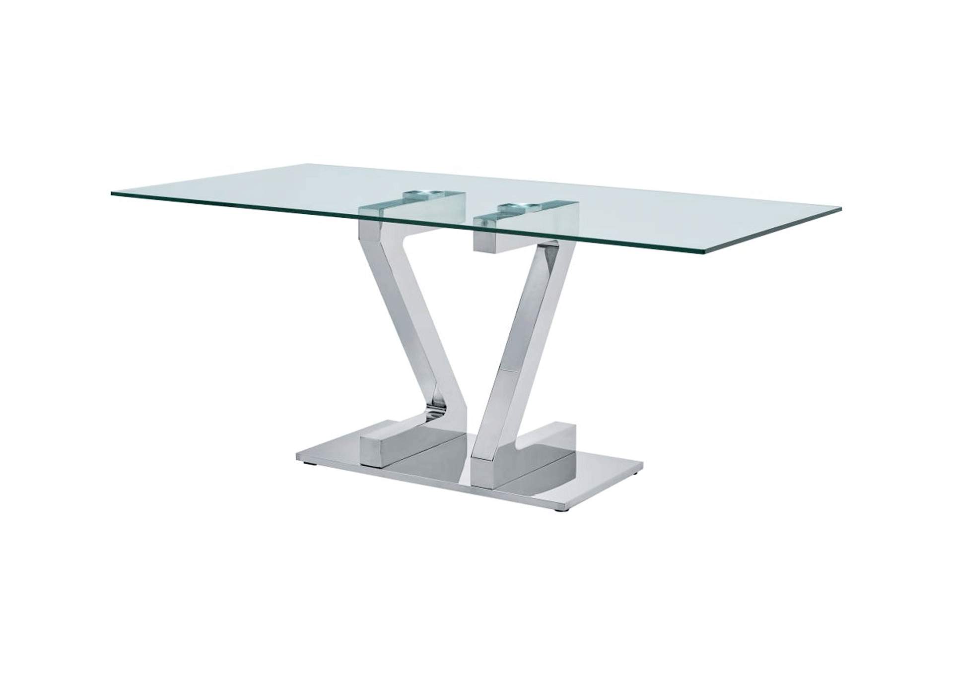 White Zz Dining Table 160,ESF Wholesale Furniture