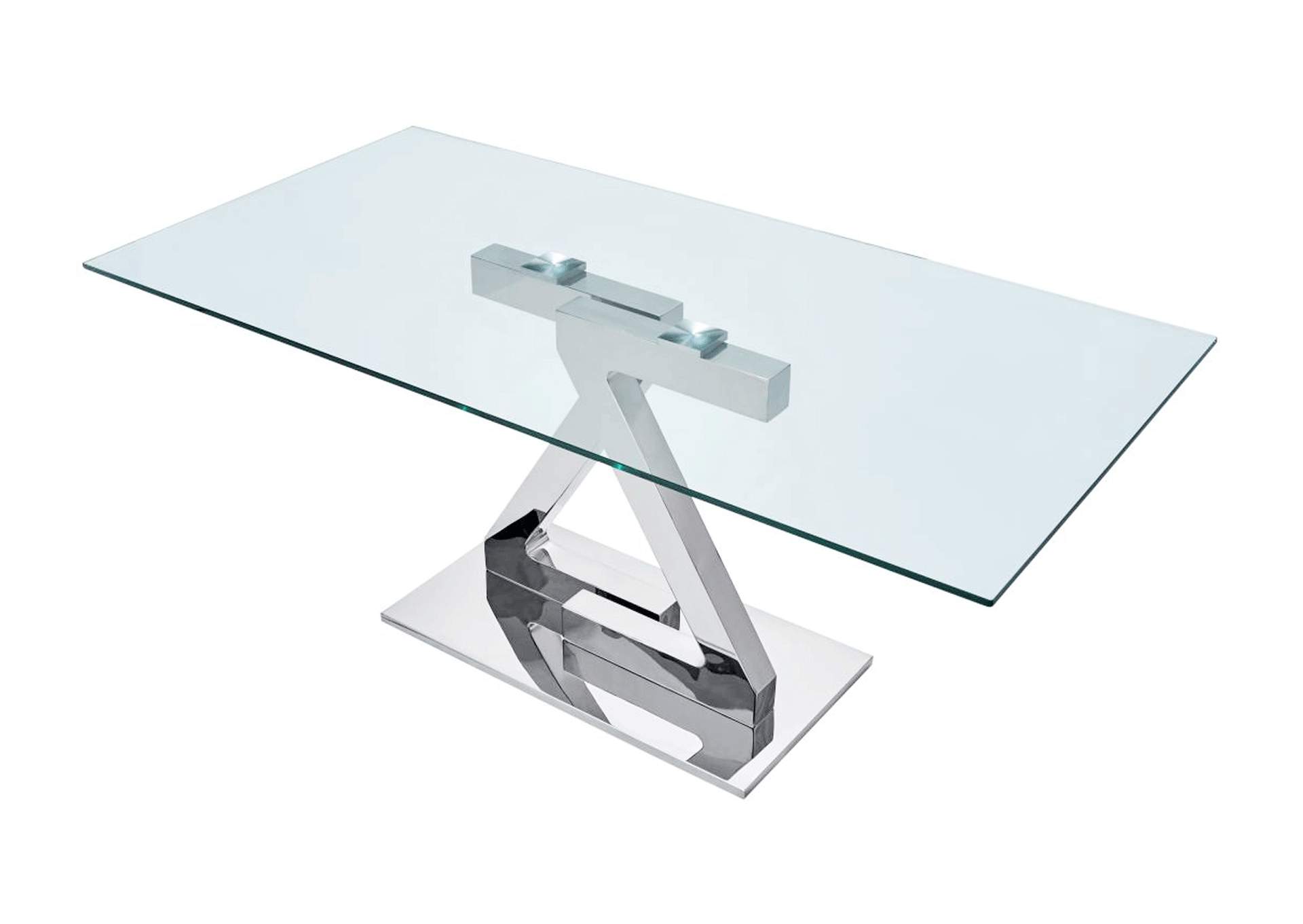 White Zz Dining Table 160,ESF Wholesale Furniture