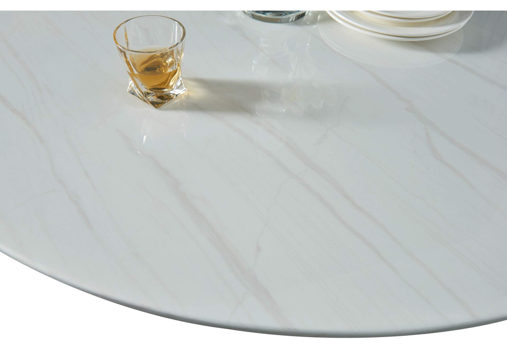 102 Marble Dining Table with 196 Chair SET,ESF Wholesale Furniture