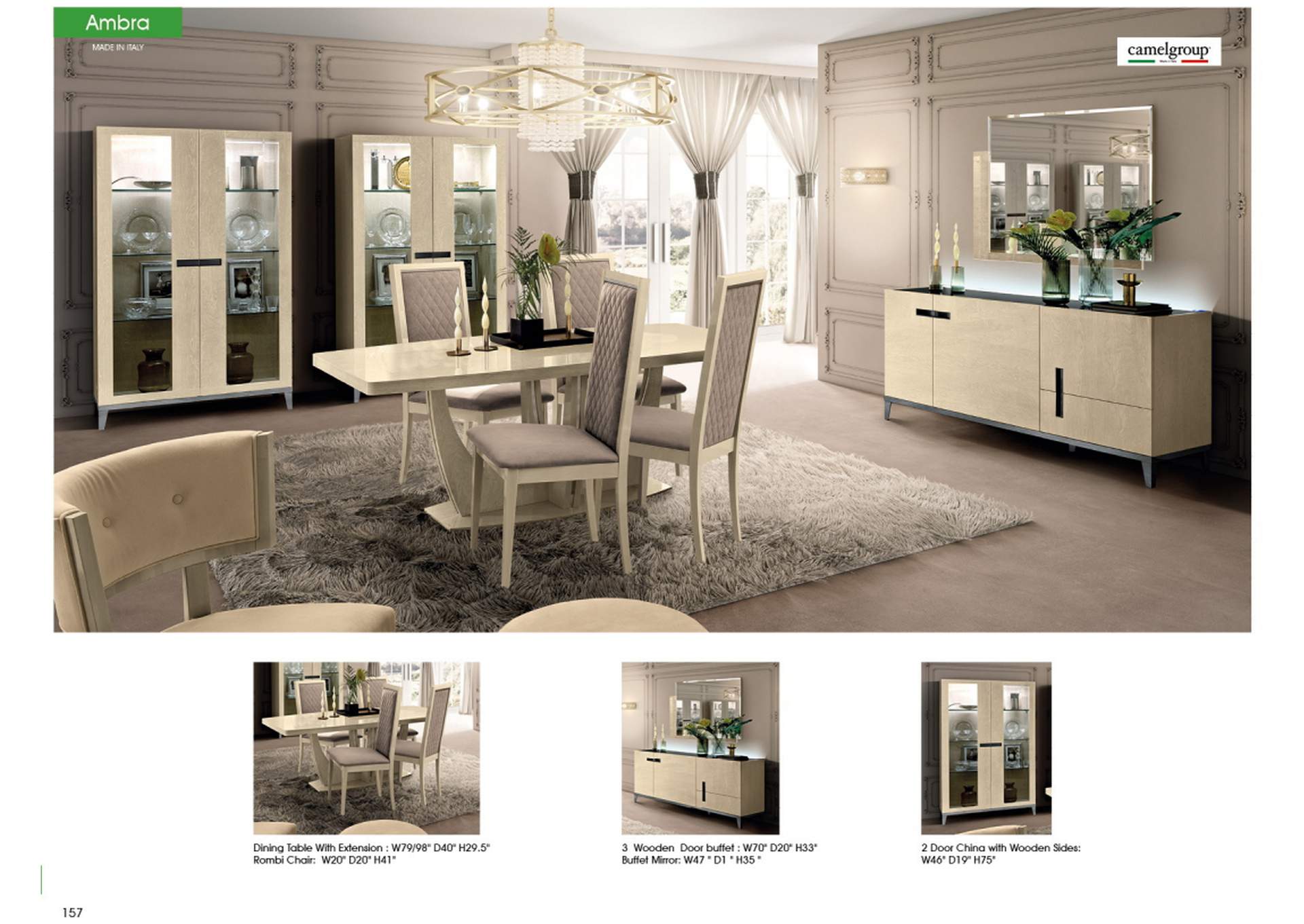 Ambra Dining Room Day 1 SET,ESF Wholesale Furniture