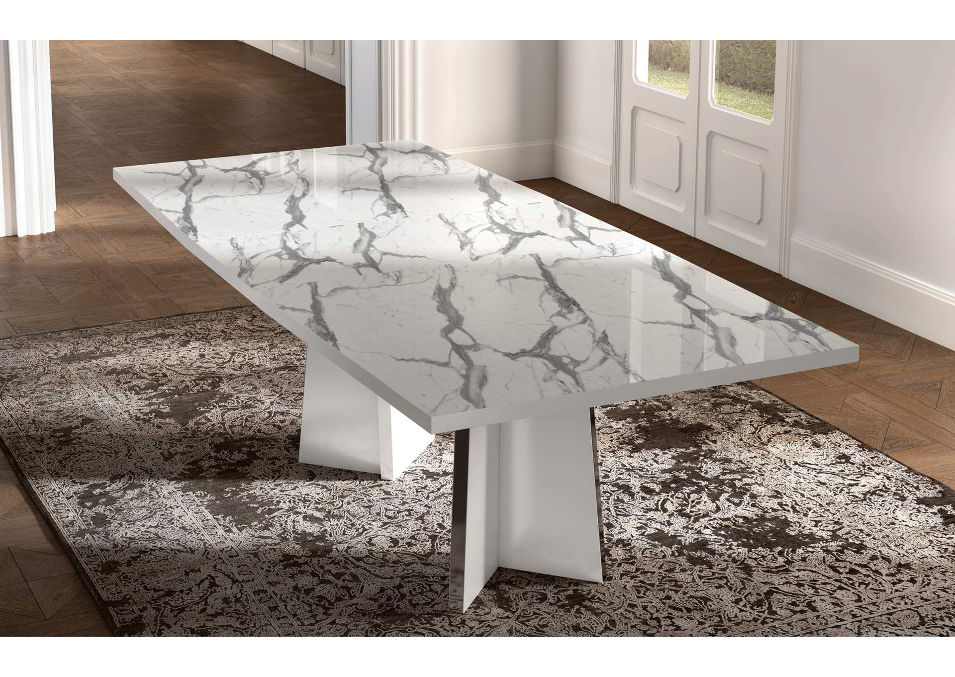 Carrara Dining Table SET,ESF Wholesale Furniture